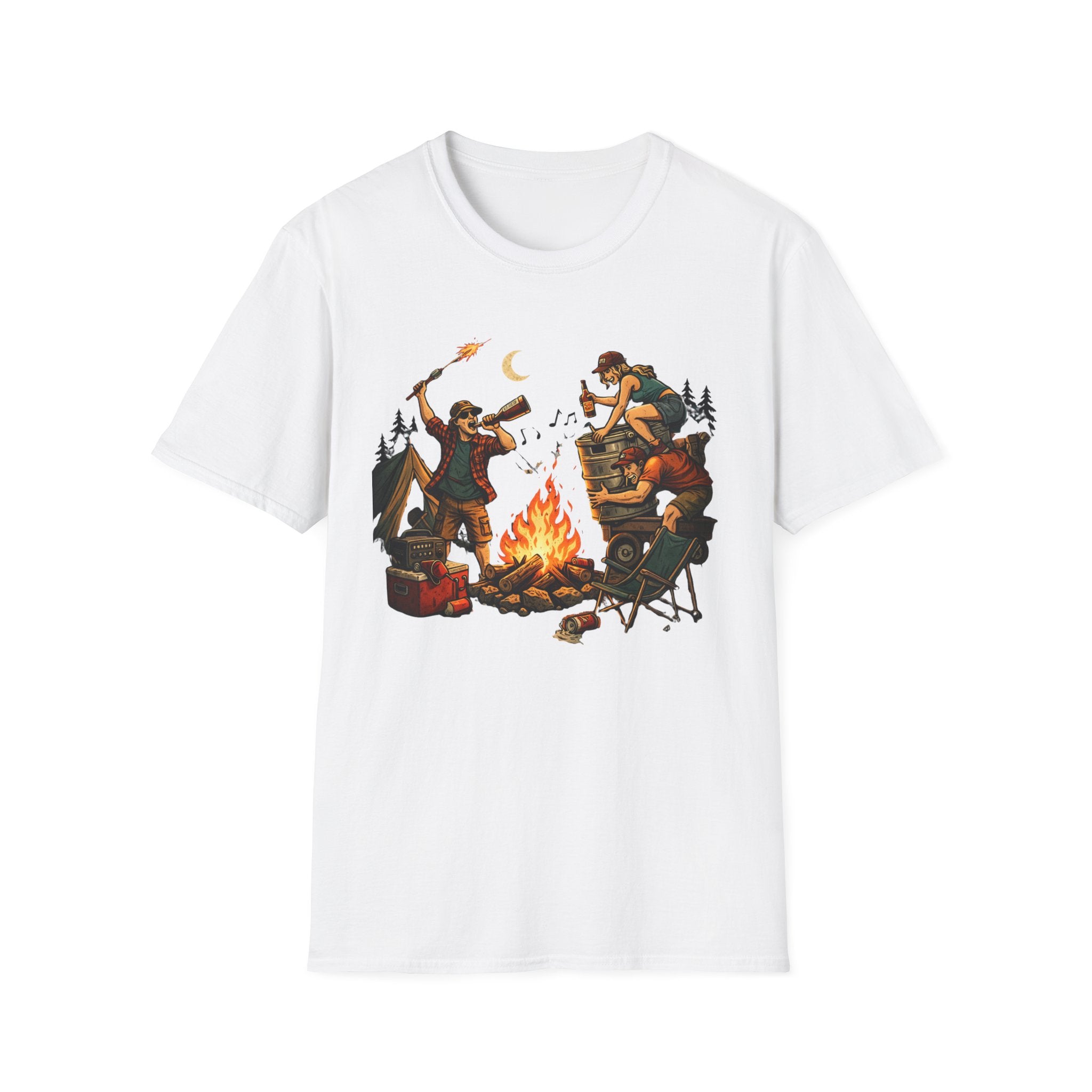 Camp Fire Party T-Shirt