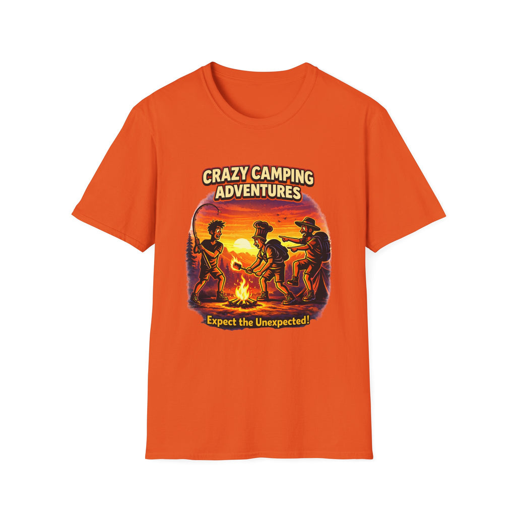 CAMP CRAZY ADVENTURES EXPECT THE UNEXPECTED T-Shirt