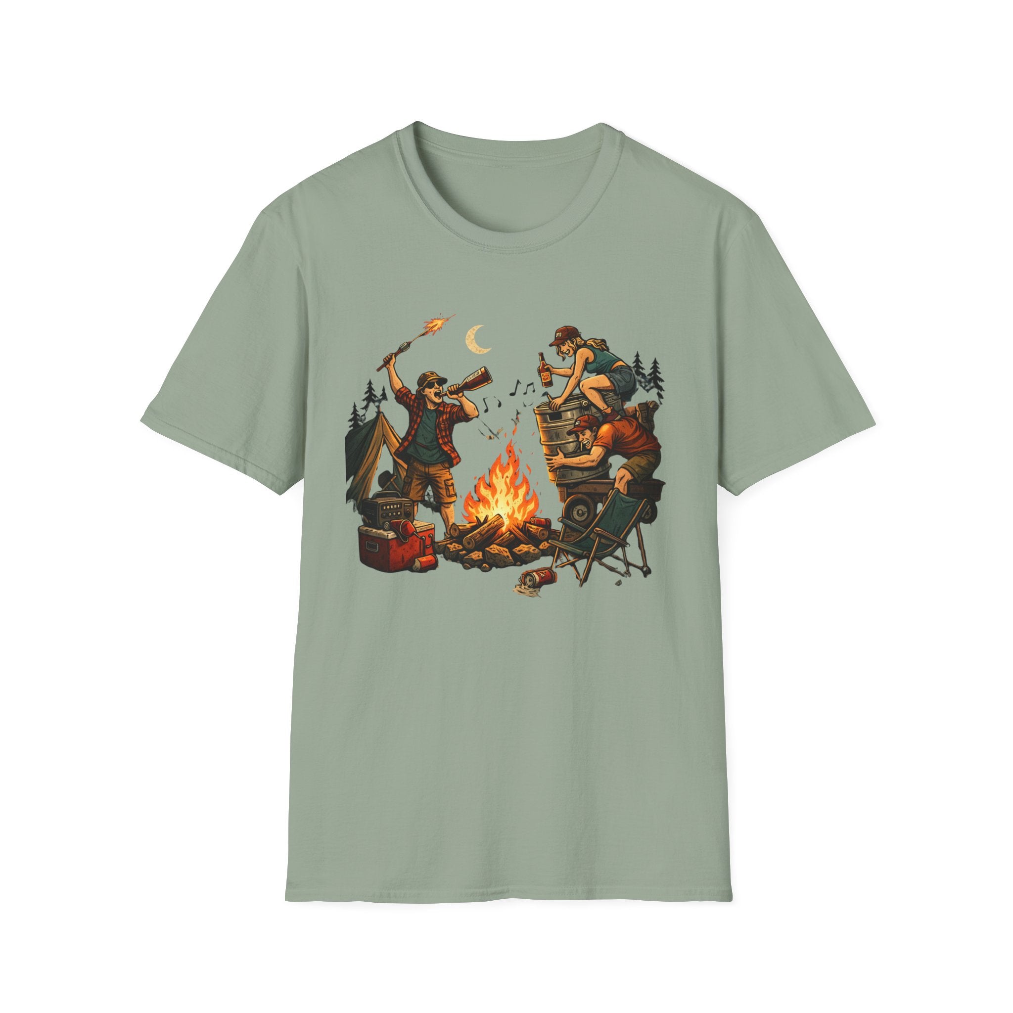 Camp Fire Party T-Shirt