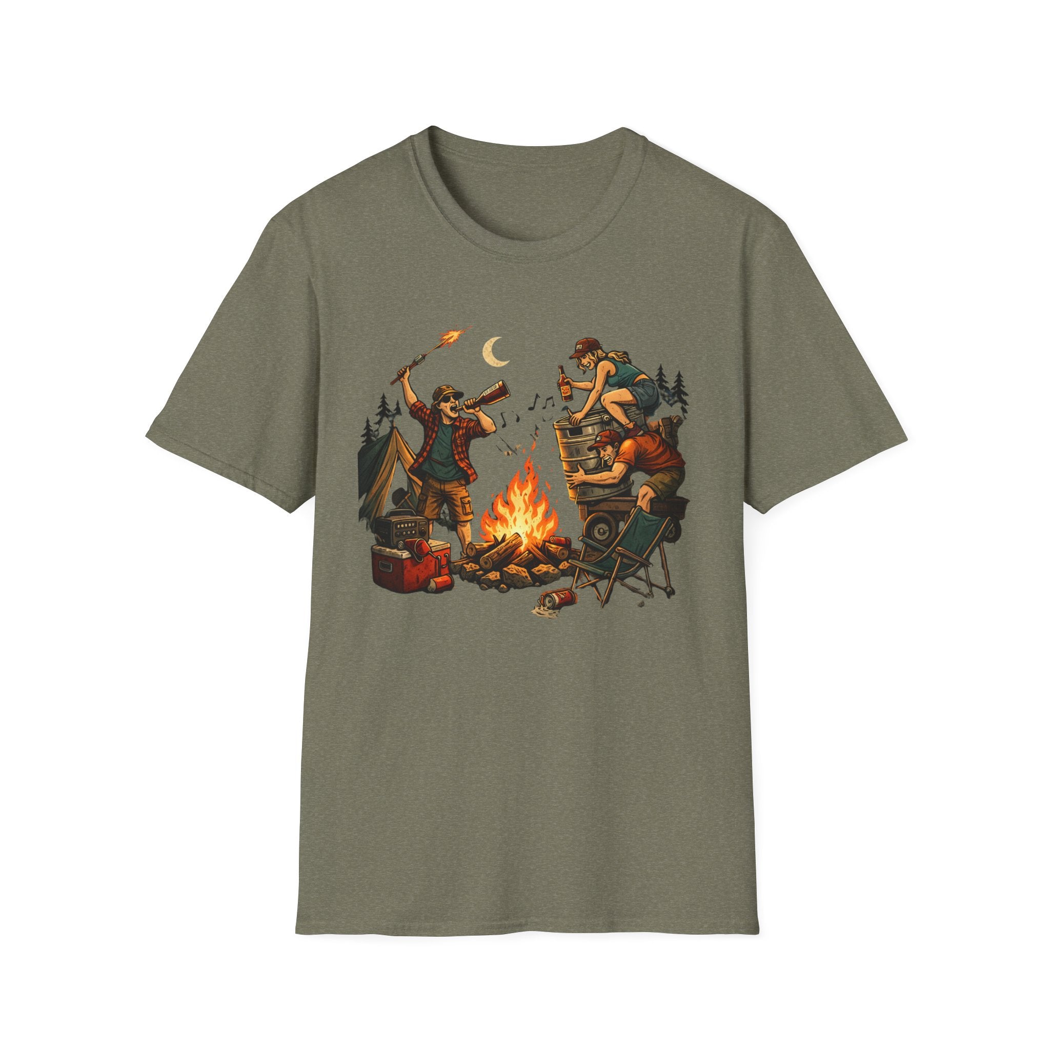 Camp Fire Party T-Shirt