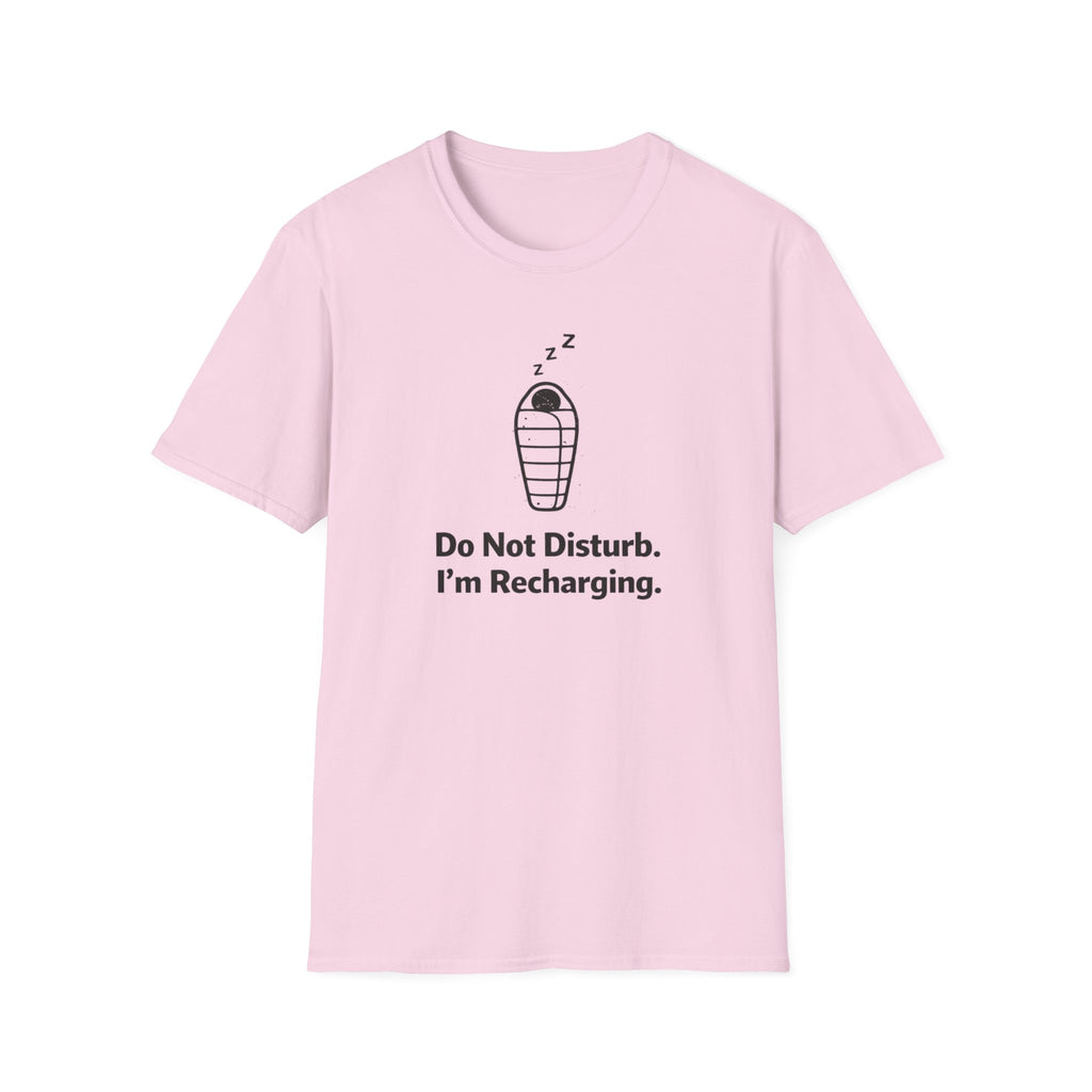 Do Not Disturb I Am Recharging T-Shirt
