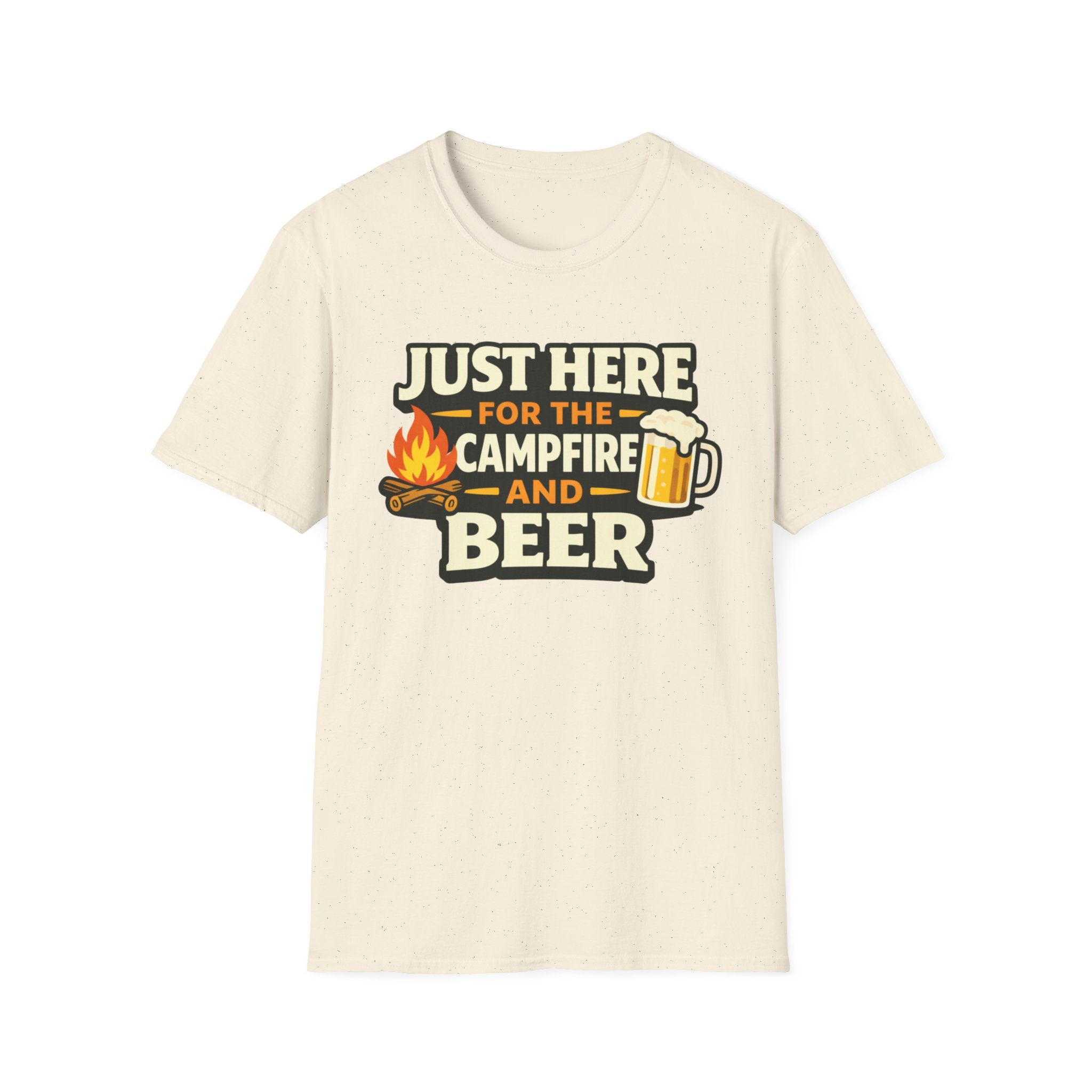 Just Here for the Campfire and Beer T-Shirt