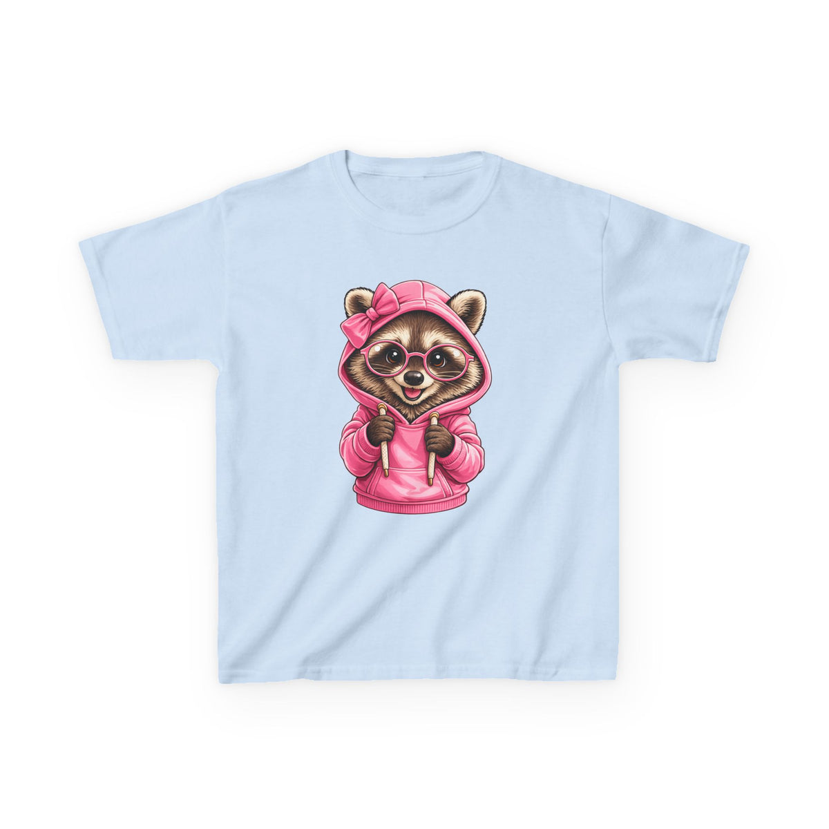 RoZee  Pink Hoodie Graphic Tee