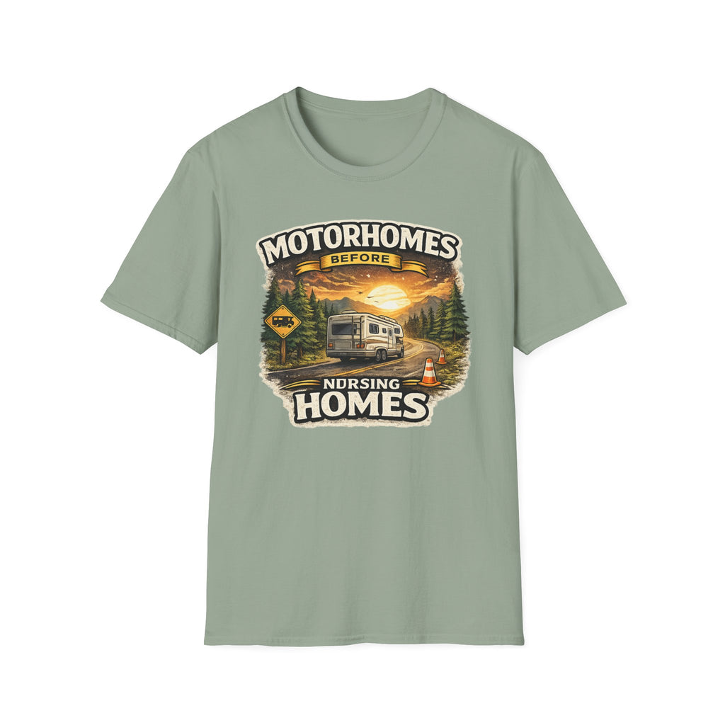 Motor Home Before Retirement Home T-Shirt