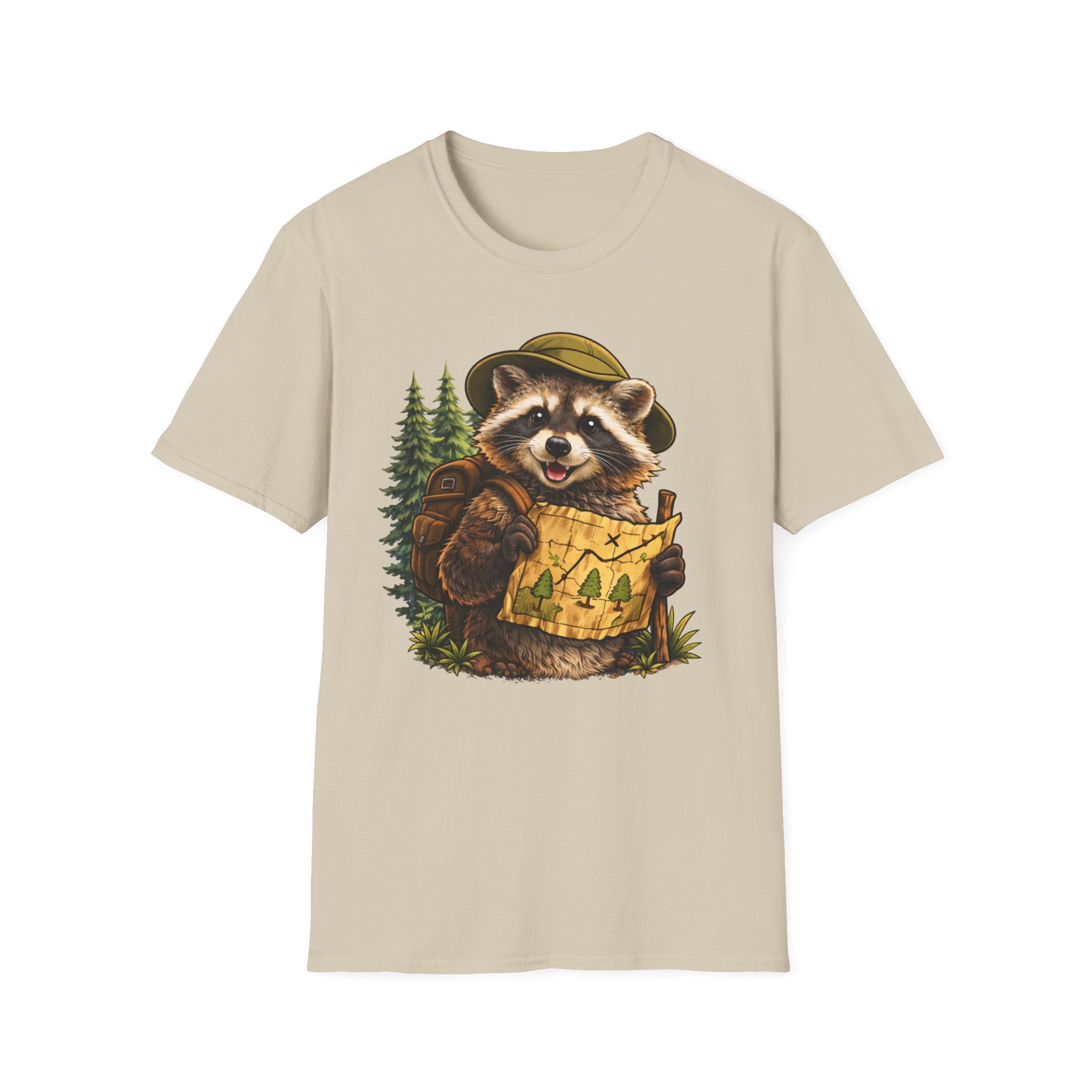 Raccoon _Hiking T-Shirt