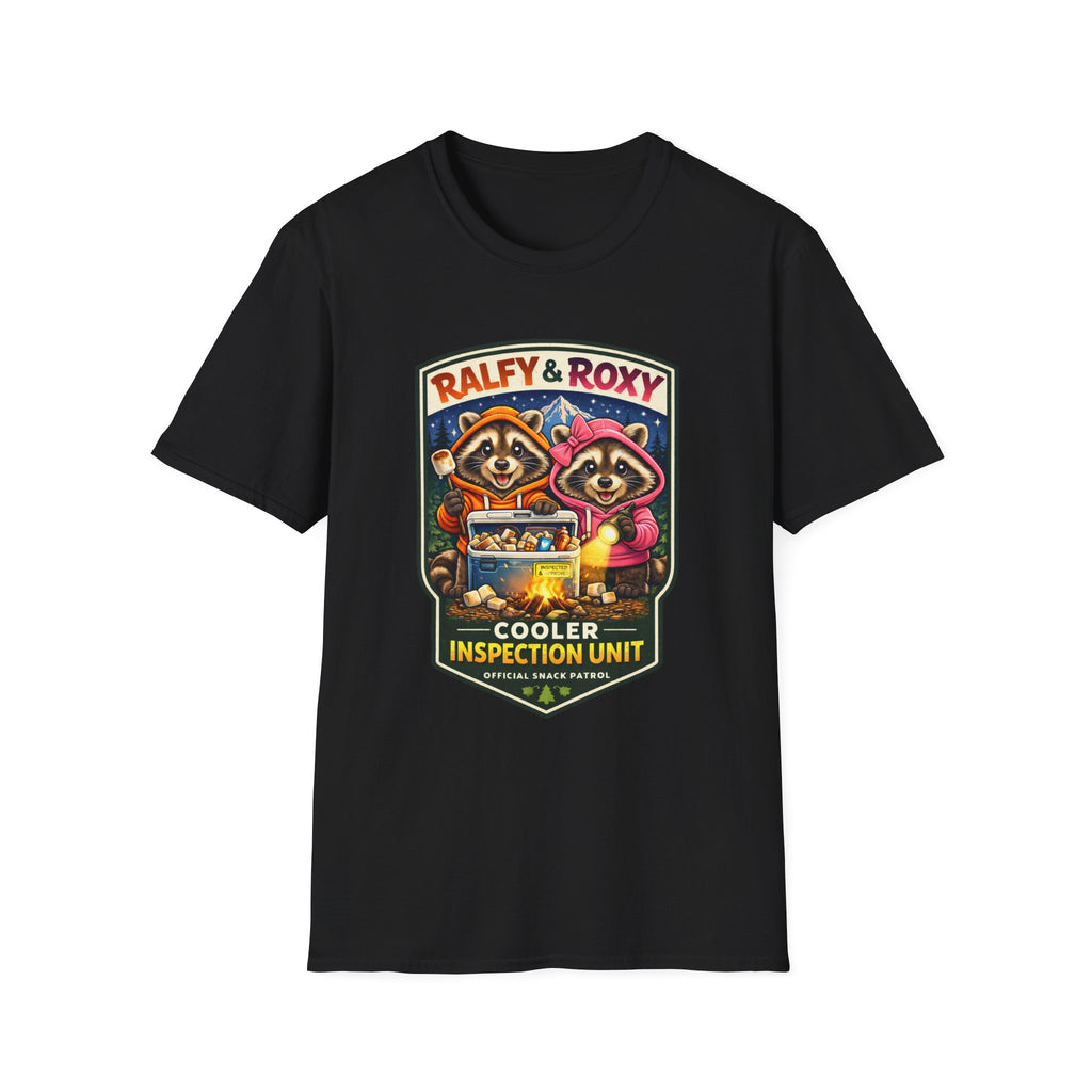 Ralfy and Roxy Cooler Inspection Unit T-Shirt