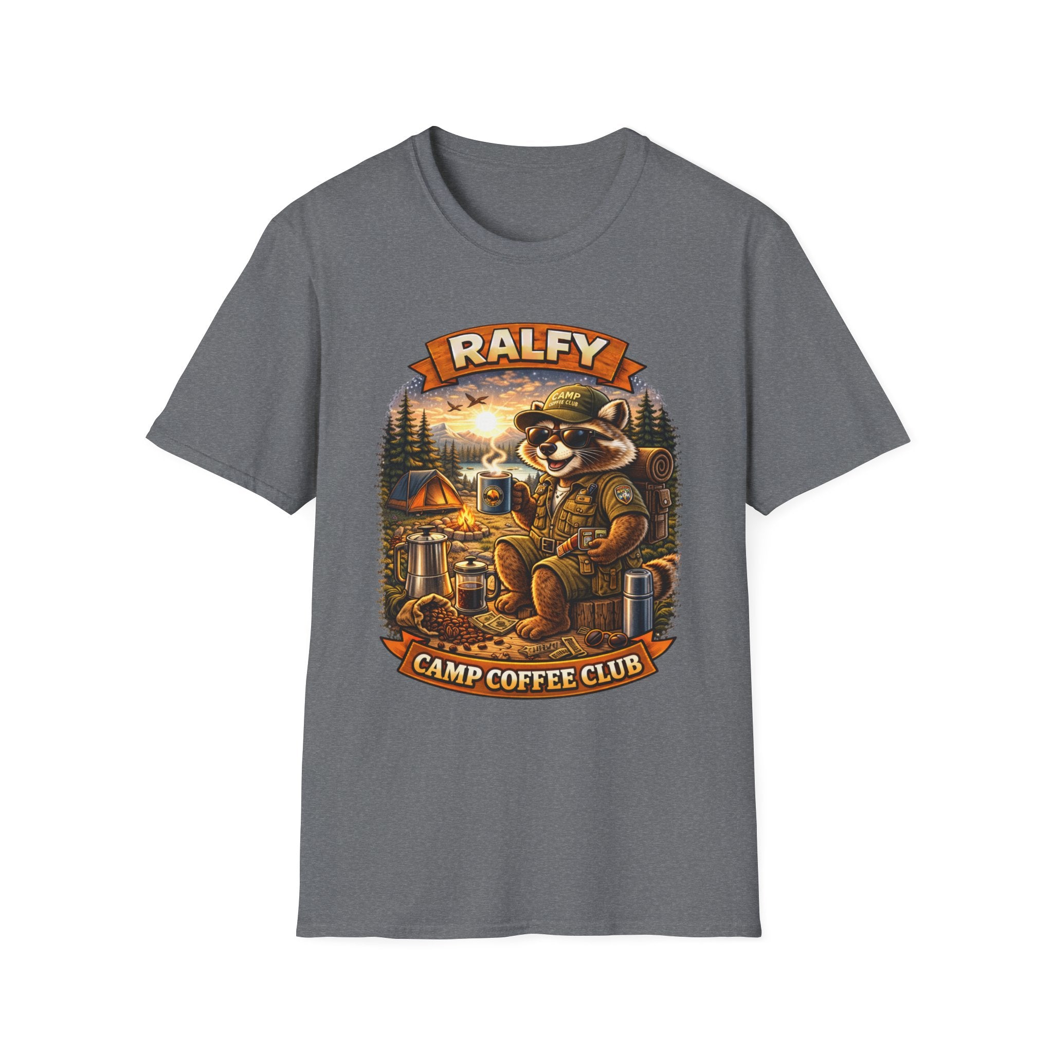 Ralfy Camp Coffee Club CraZee T-Shirt