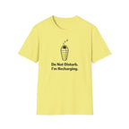Do Not Disturb I Am Recharging T-Shirt