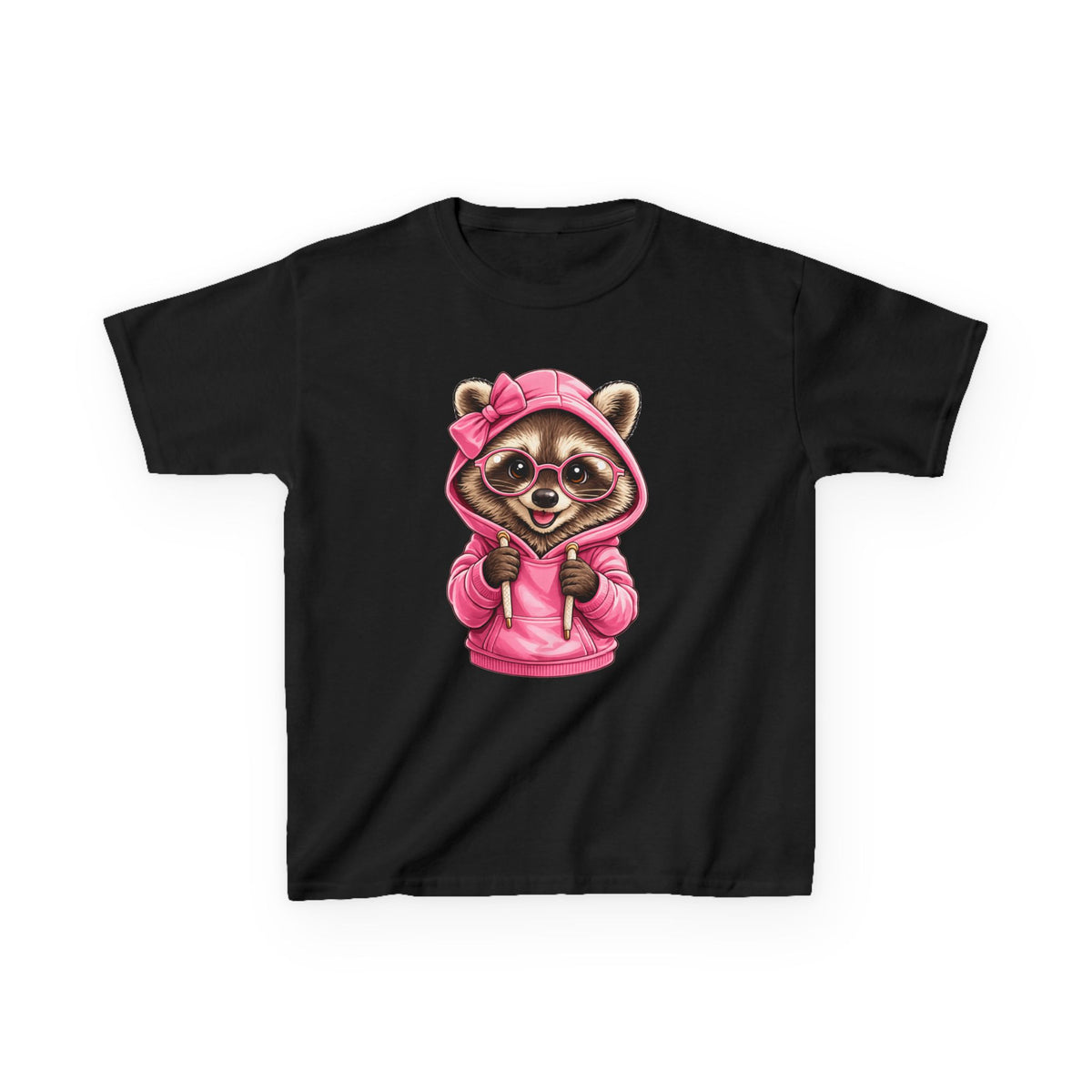 RoZee  Pink Hoodie Graphic Tee