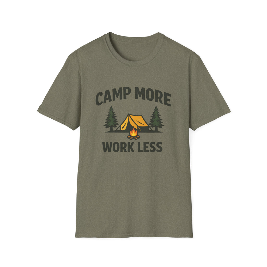 Camp More Work Less T-Shirt