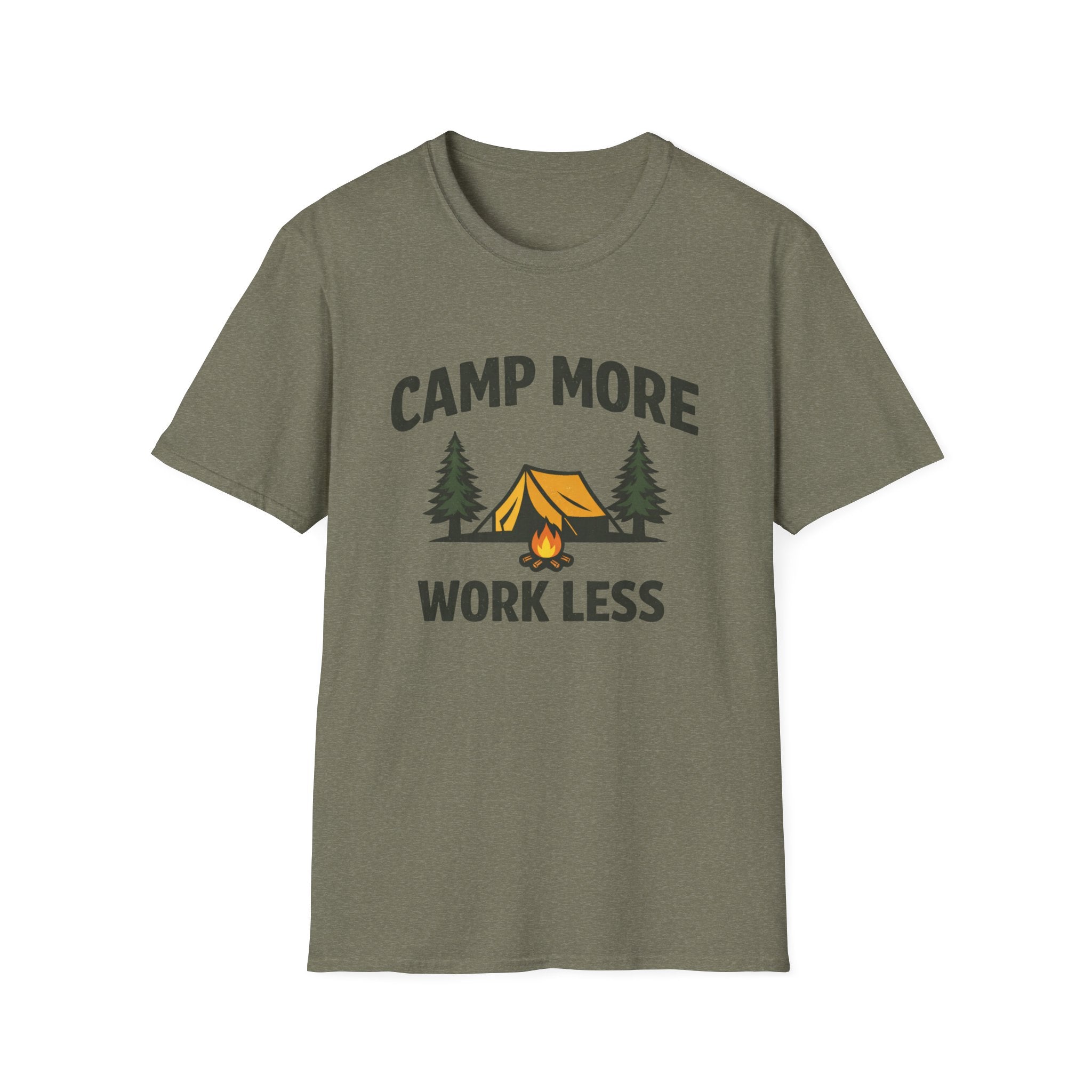 Camp More Work Less T-Shirt