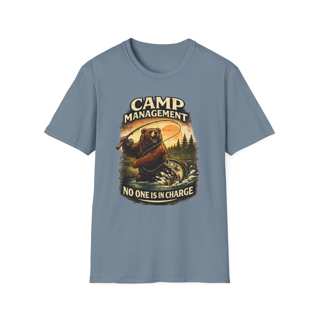 Camp Management No One In Charge T-Shirt
