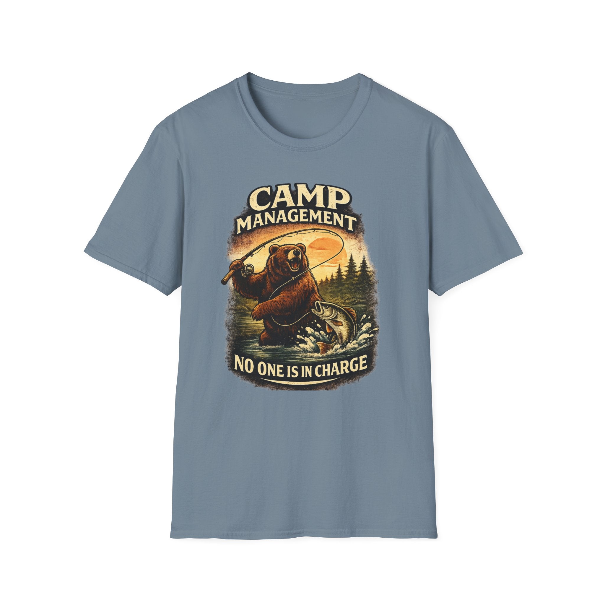 Camp Management No One In Charge T-Shirt