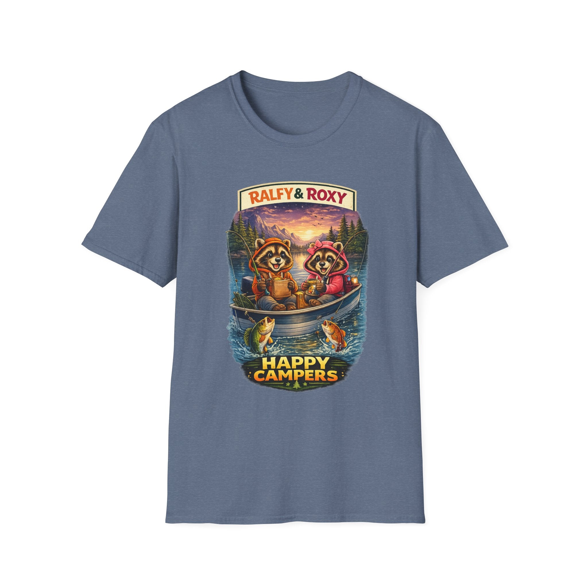 Ralfy and Roxy Happy Campers T-Shirt