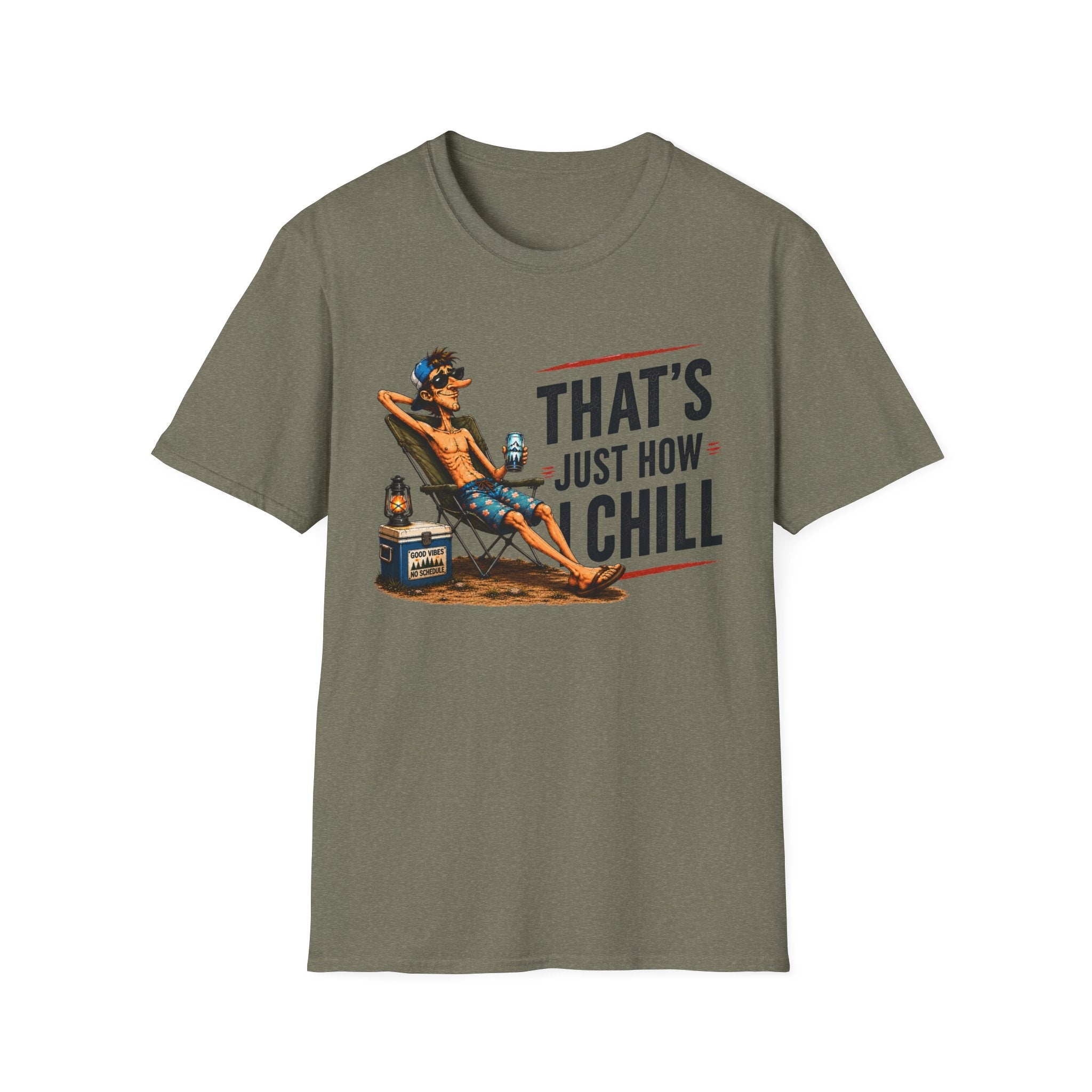 That’s Just How I Chill T-Shirt — Relaxed Beach Vibe Graphic Tee