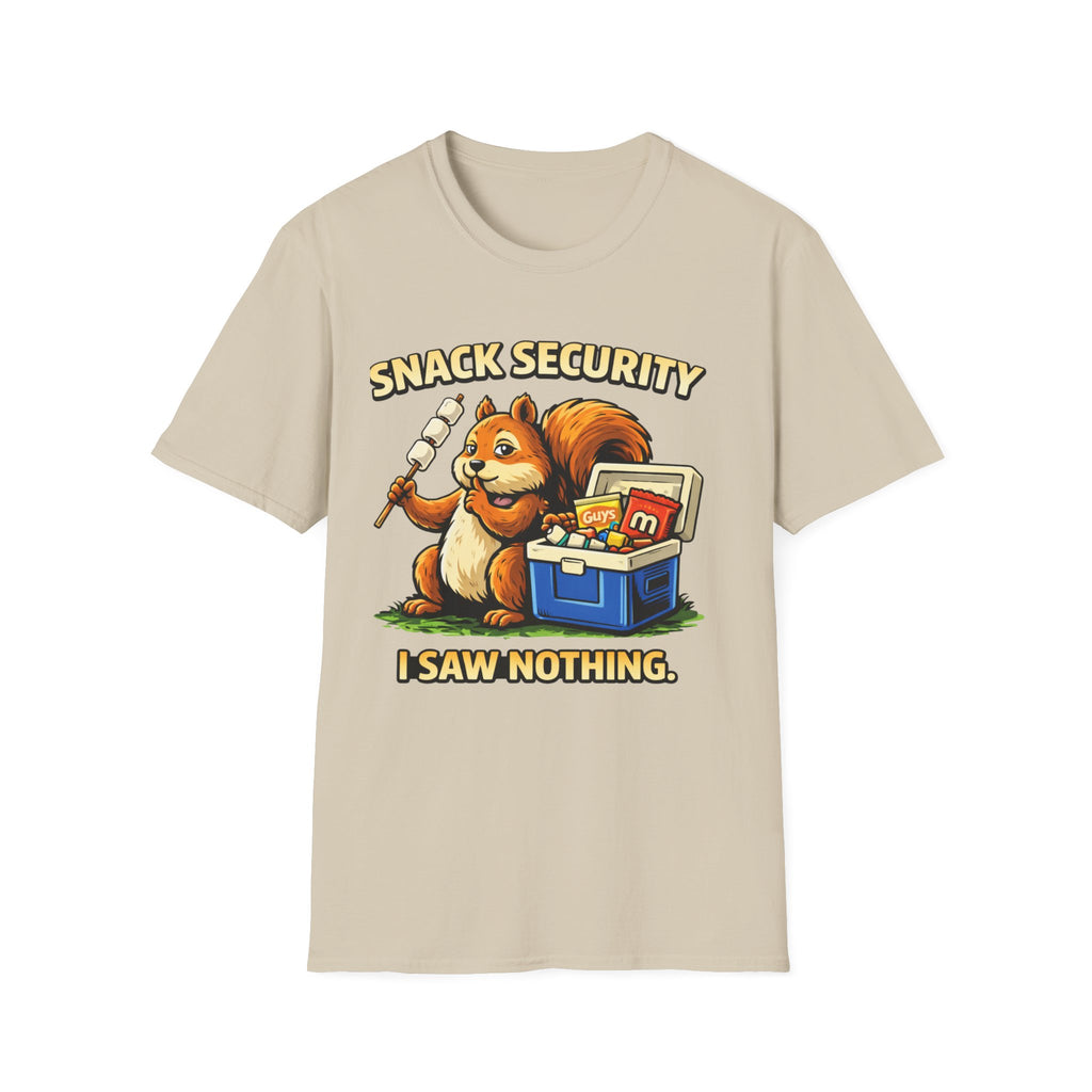 Snack Security I Saw Nothing T-Shirt