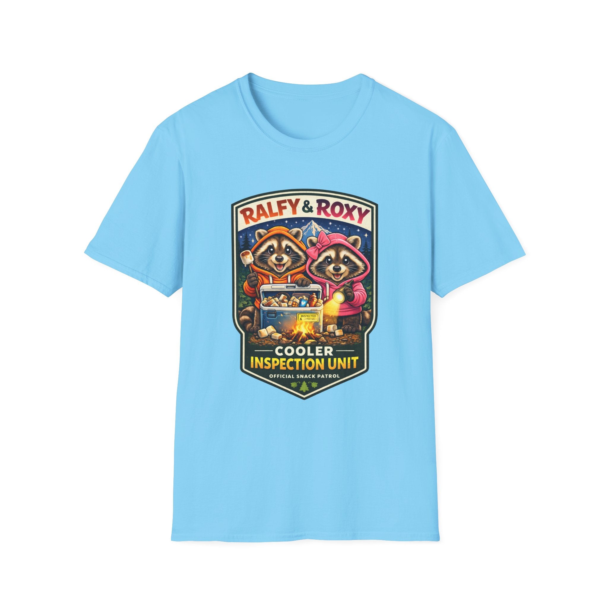 Ralfy and Roxy Cooler Inspection Unit T-Shirt