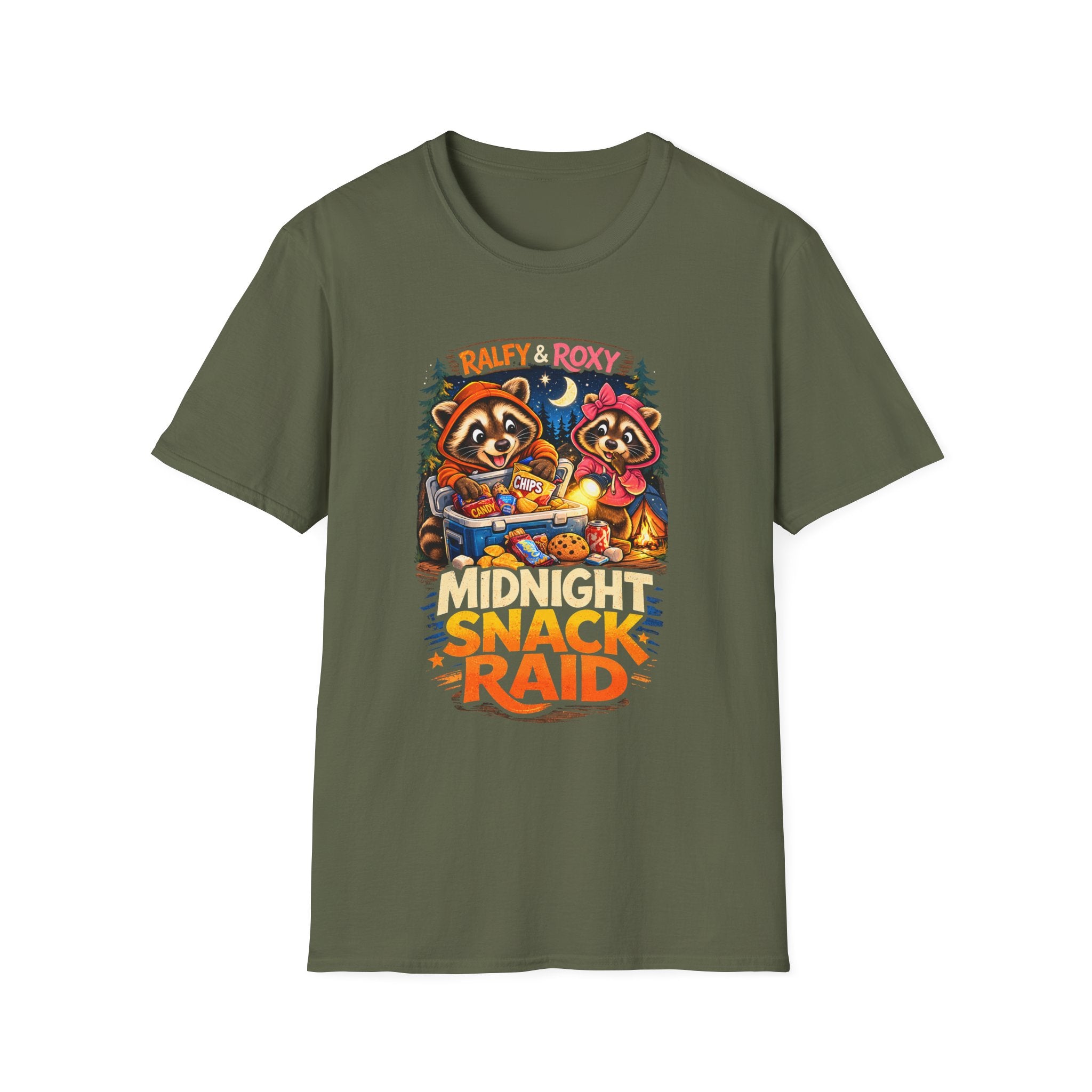 Ralfy and Roxy Happy Midnight Snack Raid T-Shirt