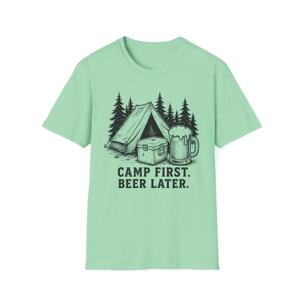 Camp First Beer Later