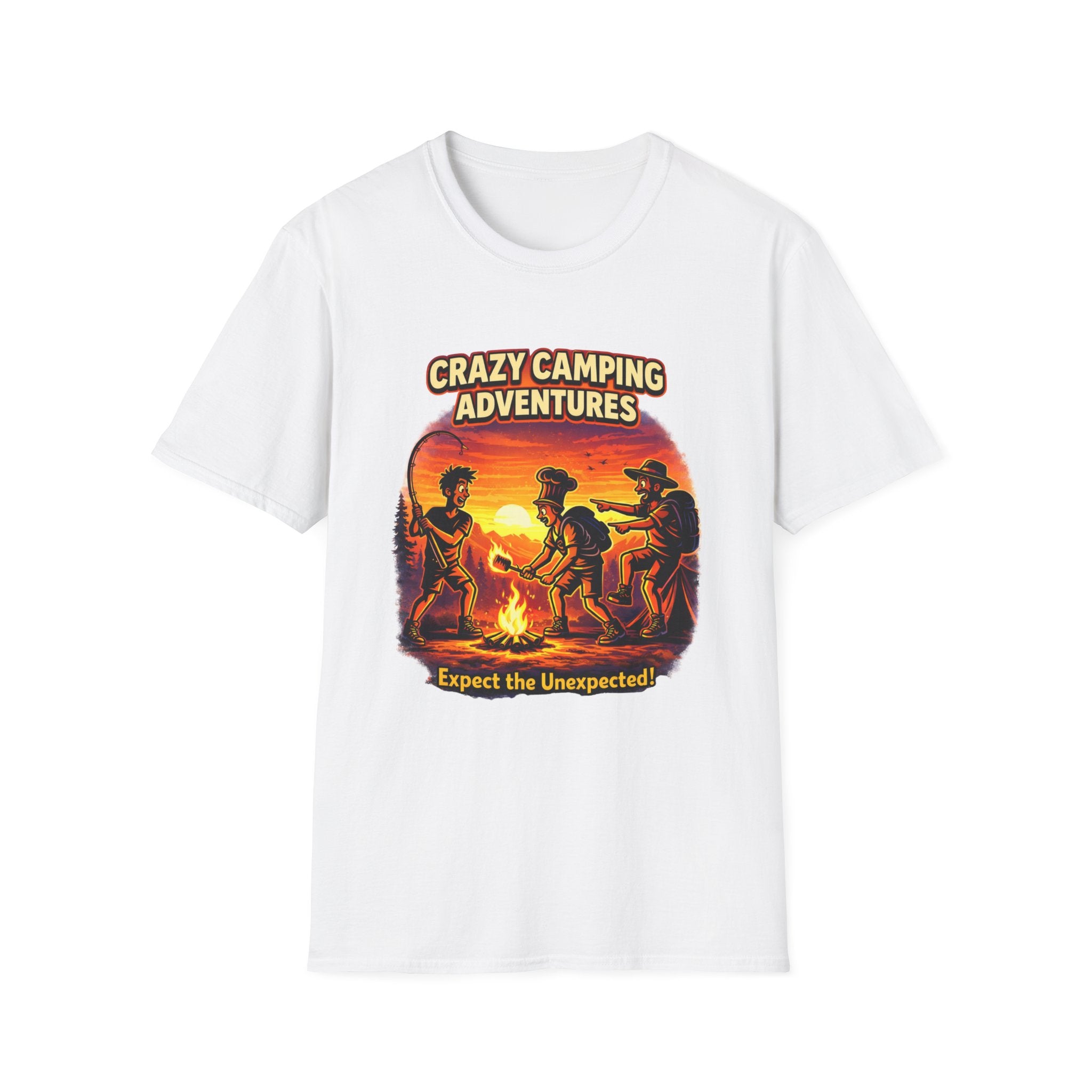 CAMP CRAZY ADVENTURES EXPECT THE UNEXPECTED T-Shirt