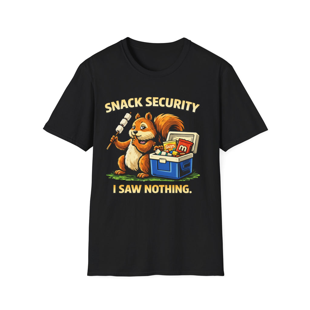 Snack Security I Saw Nothing T-Shirt