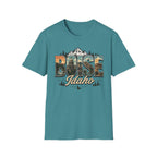 Boise Idaho Vintage Mountain Tee — Scenic State Pride T-Shirt