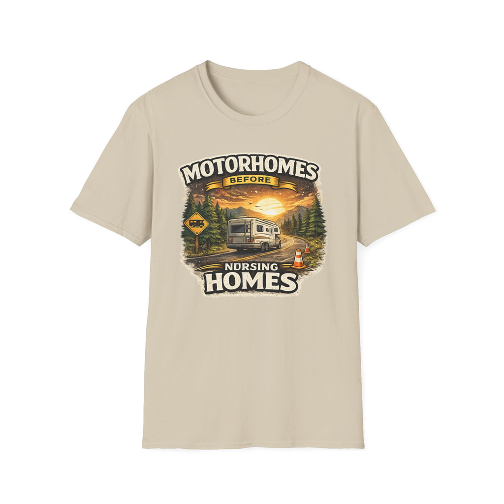 Motor Home Before Retirement Home T-Shirt