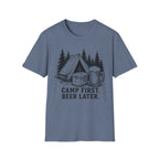 Camp First Beer Later