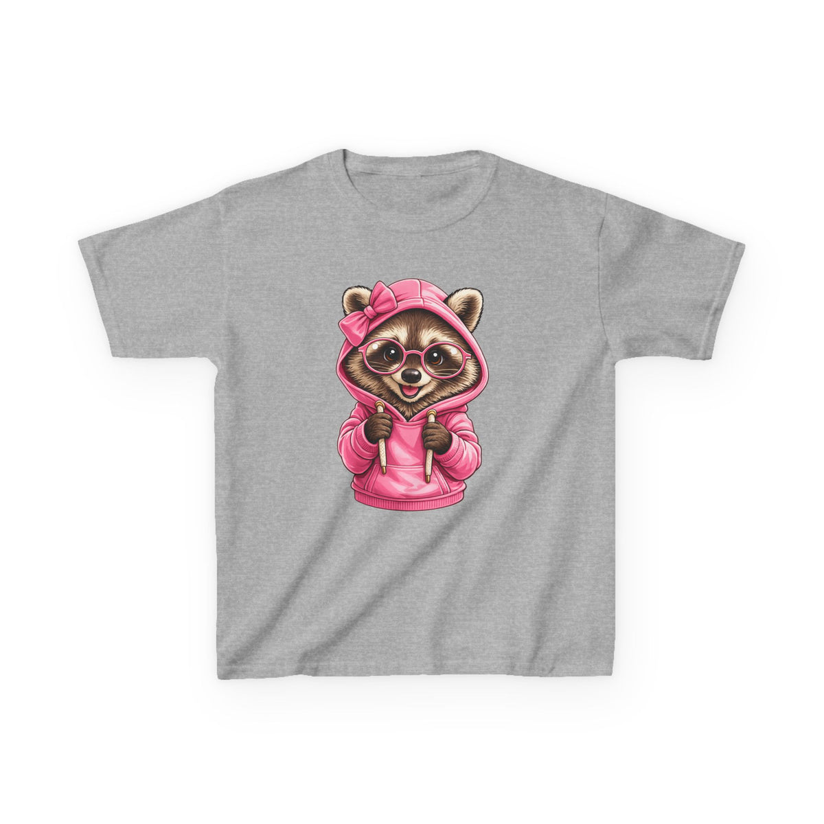 RoZee  Pink Hoodie Graphic Tee