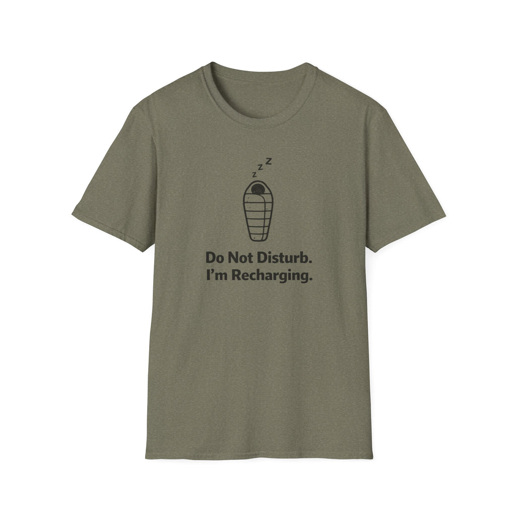 Do Not Disturb I Am Recharging T-Shirt