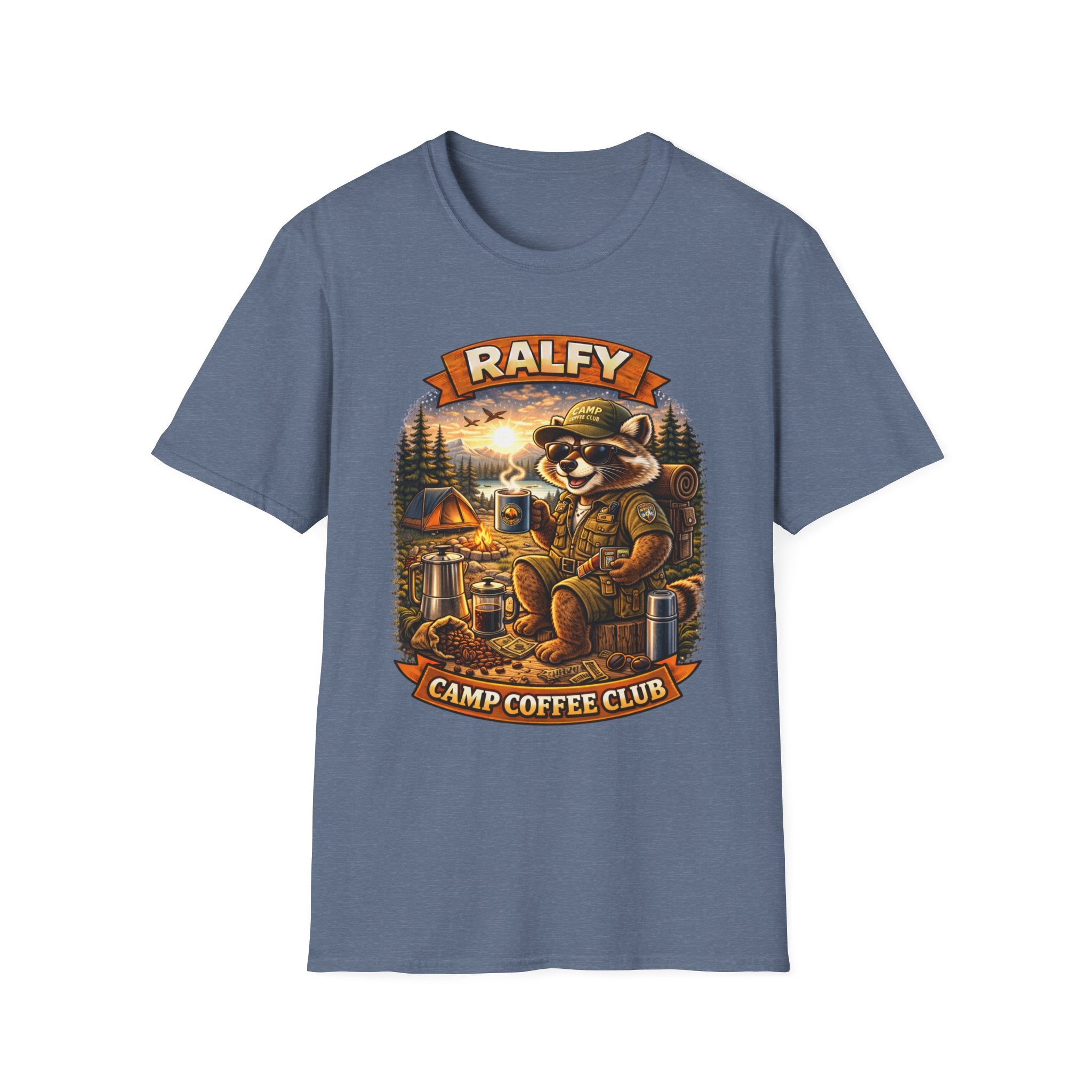 Ralfy Camp Coffee Club CraZee T-Shirt