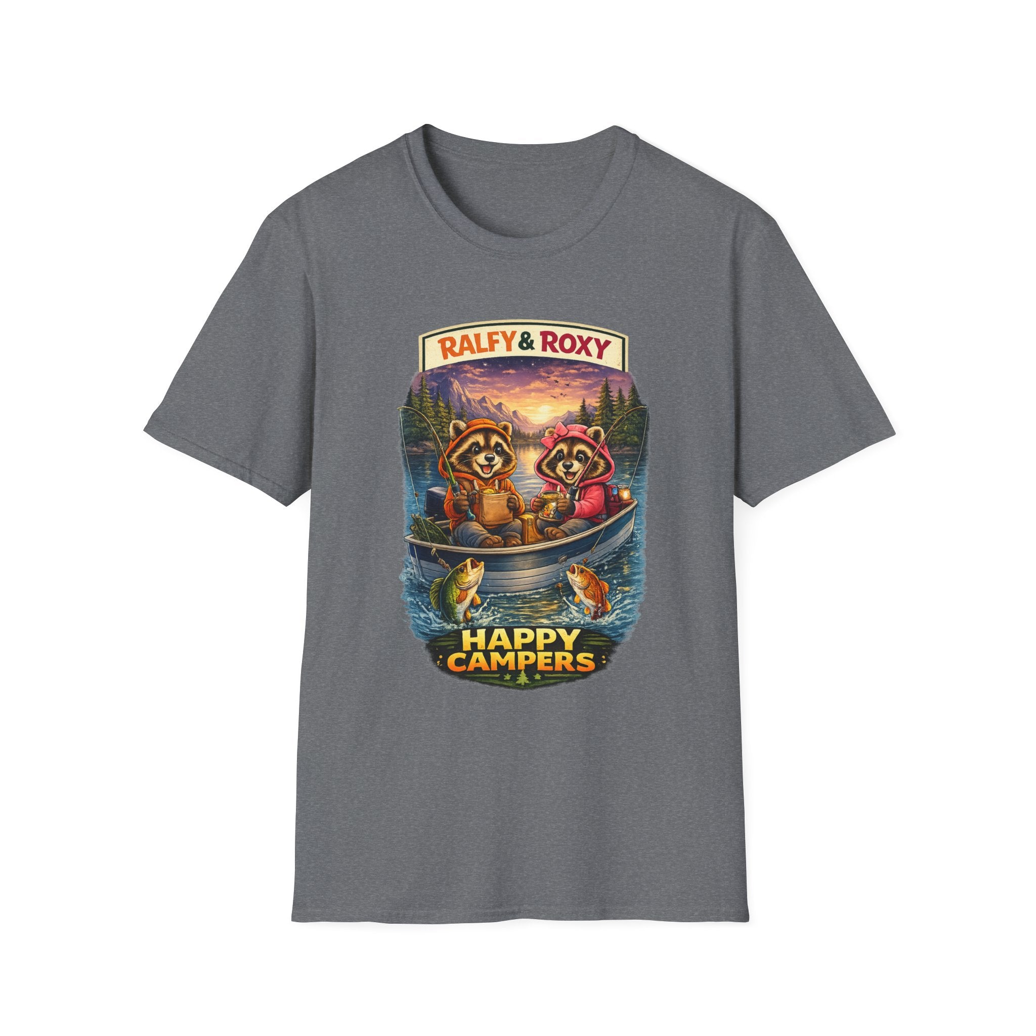 Ralfy and Roxy Happy Campers T-Shirt