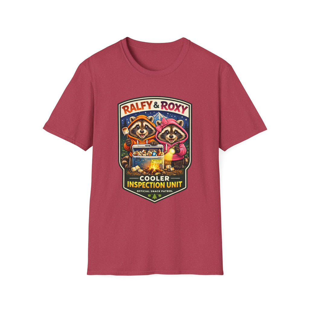 Ralfy and Roxy Cooler Inspection Unit T-Shirt