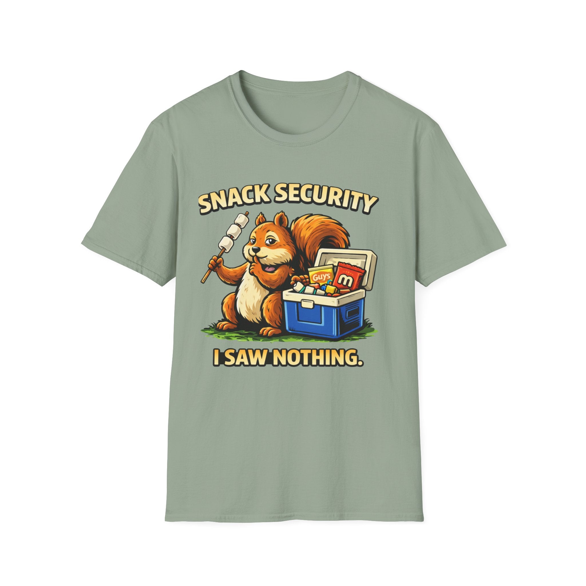Snack Security I Saw Nothing T-Shirt