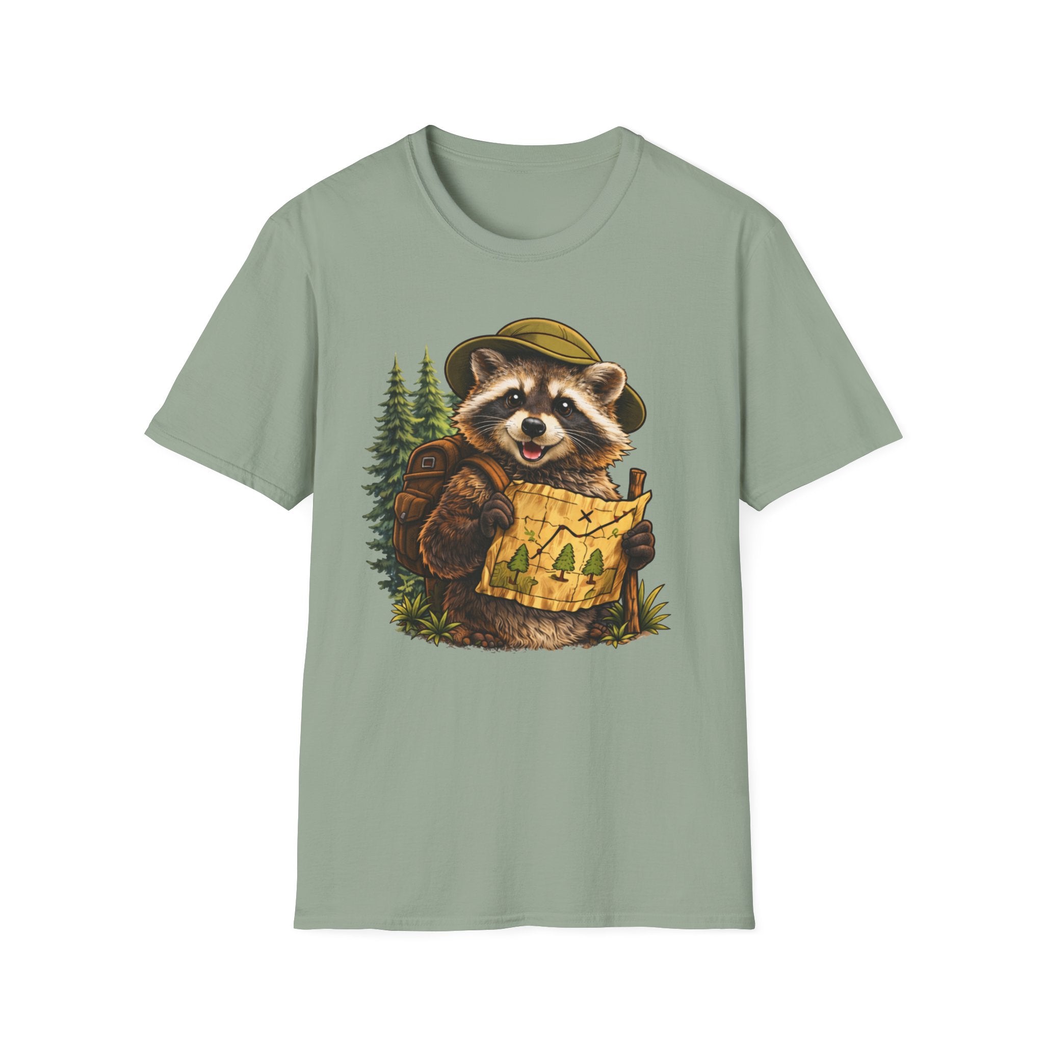 Raccoon _Hiking T-Shirt