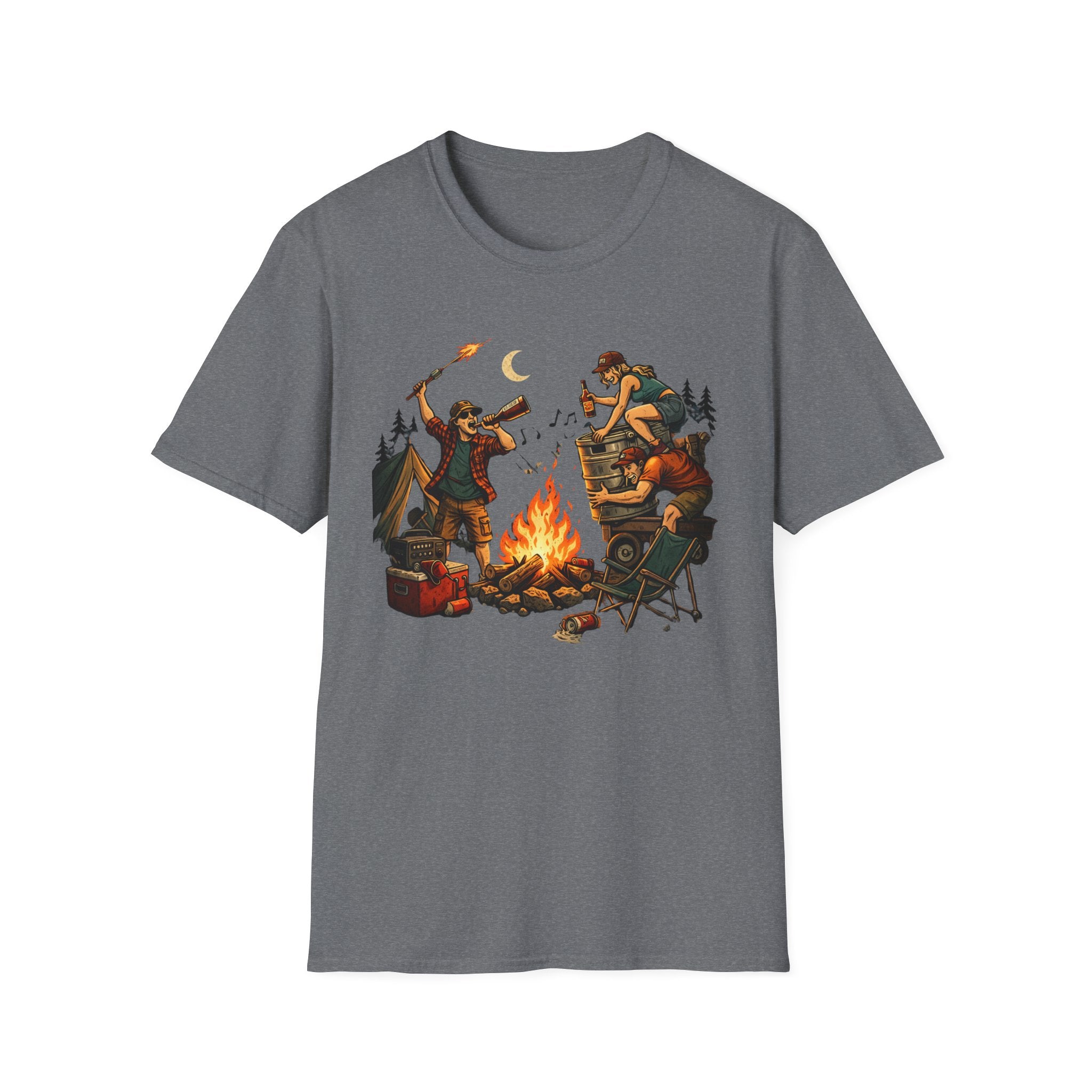Camp Fire Party T-Shirt
