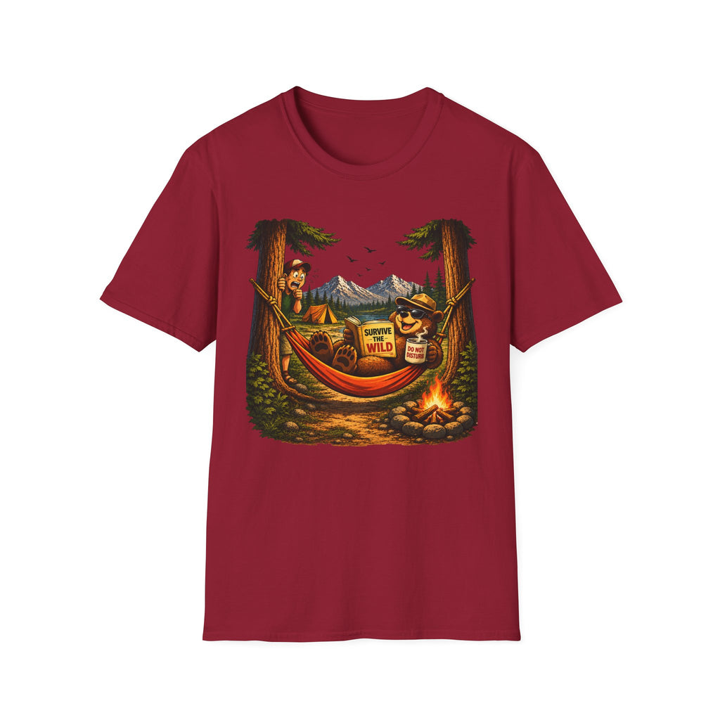Bear Lounging in Hammock T-Shirt