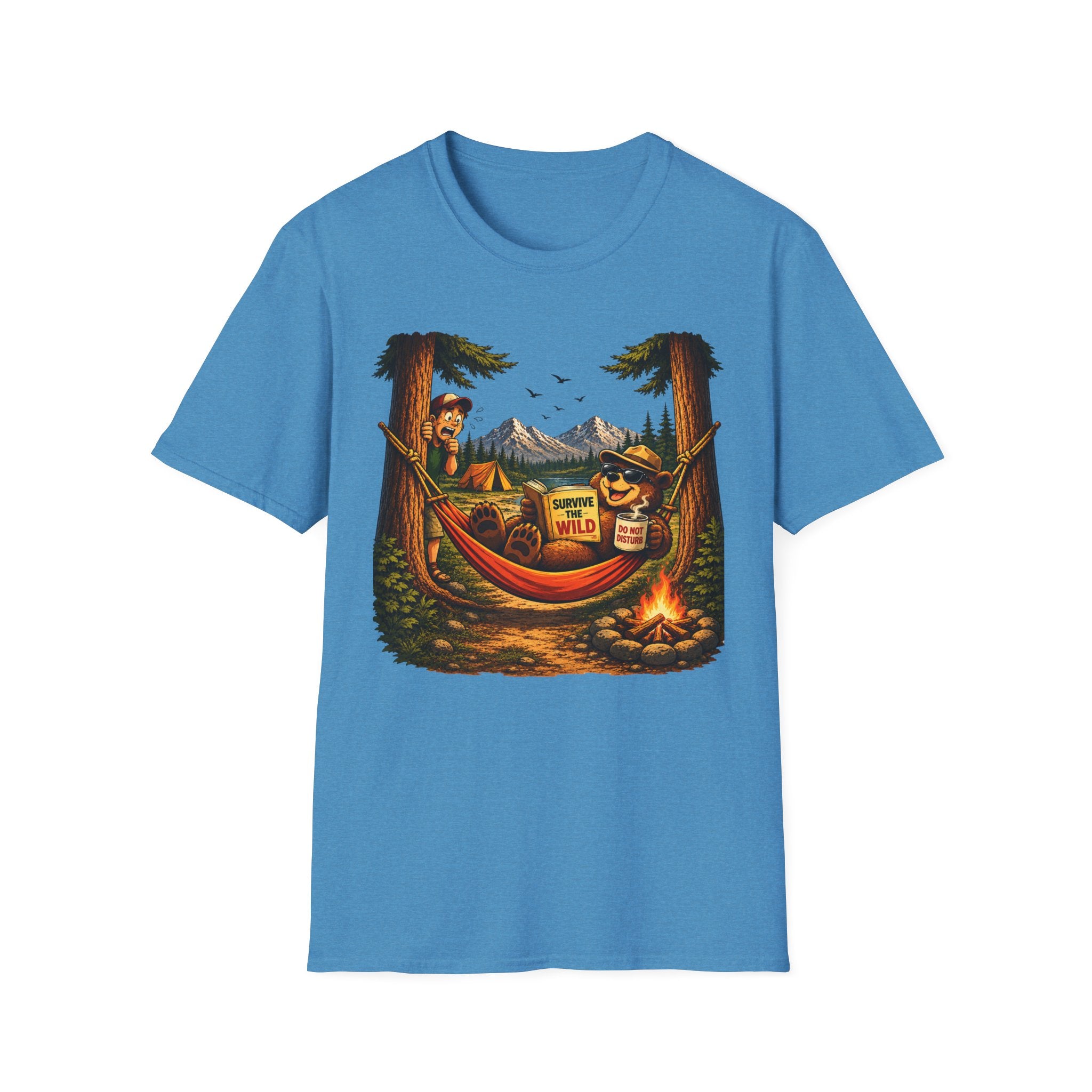 Bear Lounging in Hammock T-Shirt