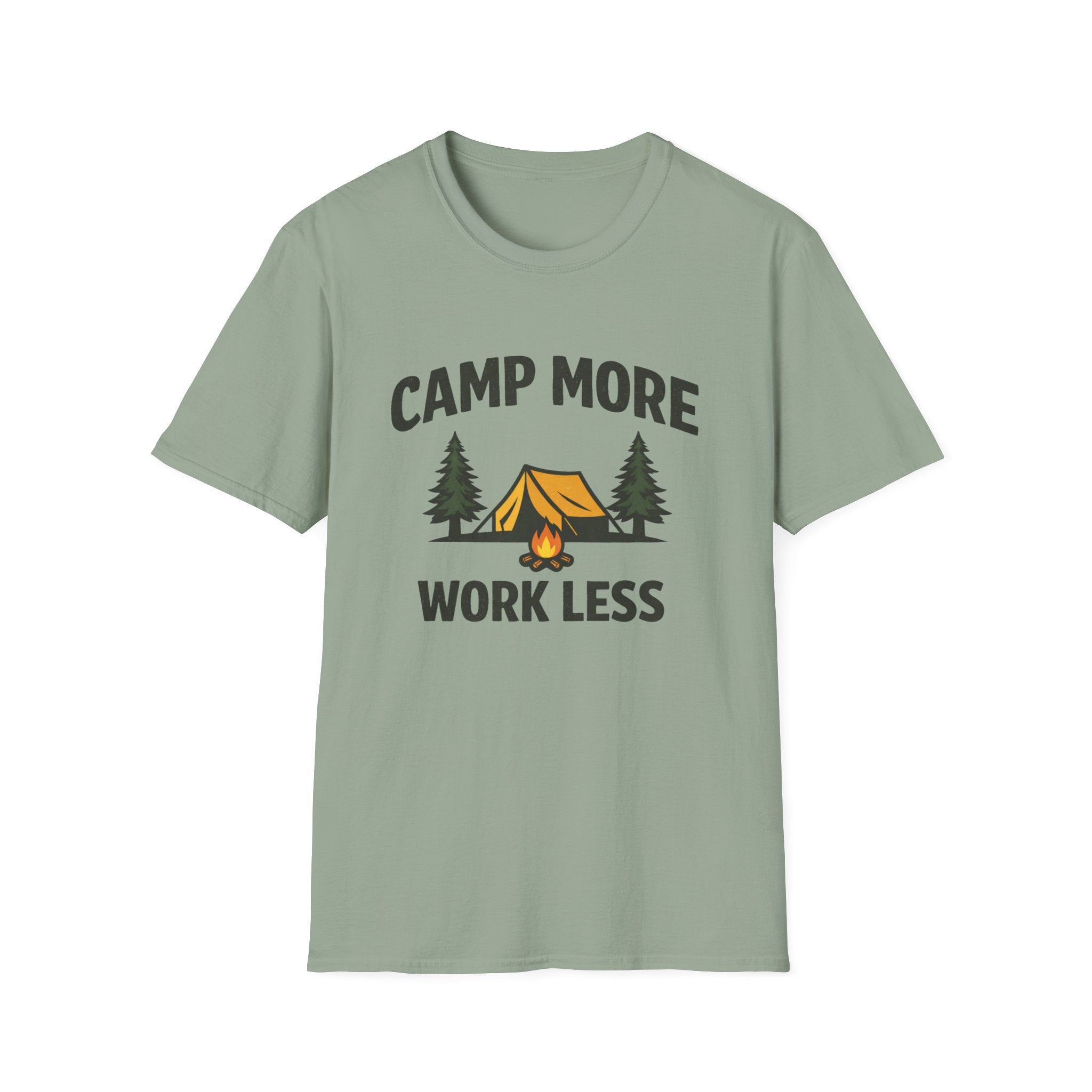 Camp More Work Less T-Shirt