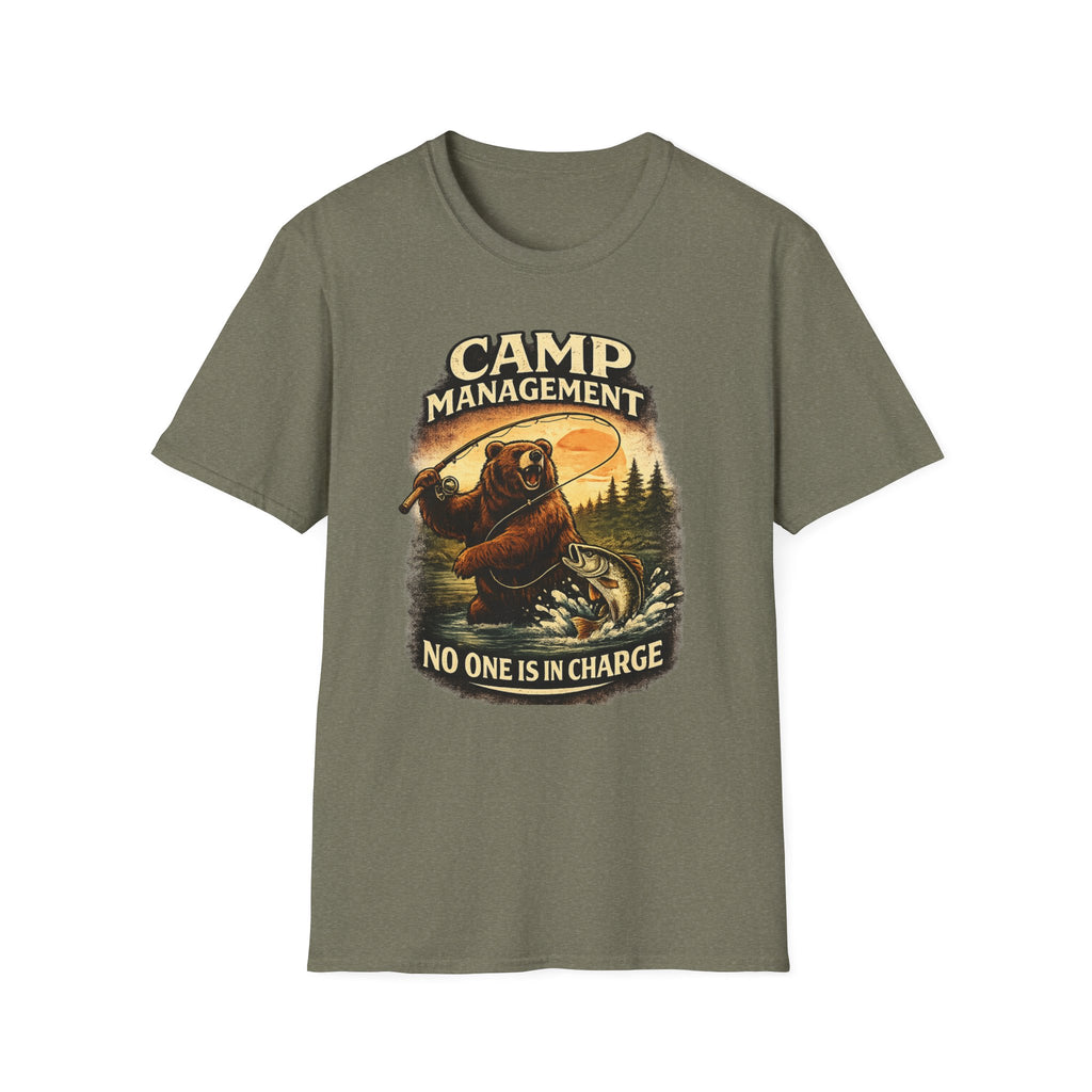 Camp Management No One In Charge T-Shirt