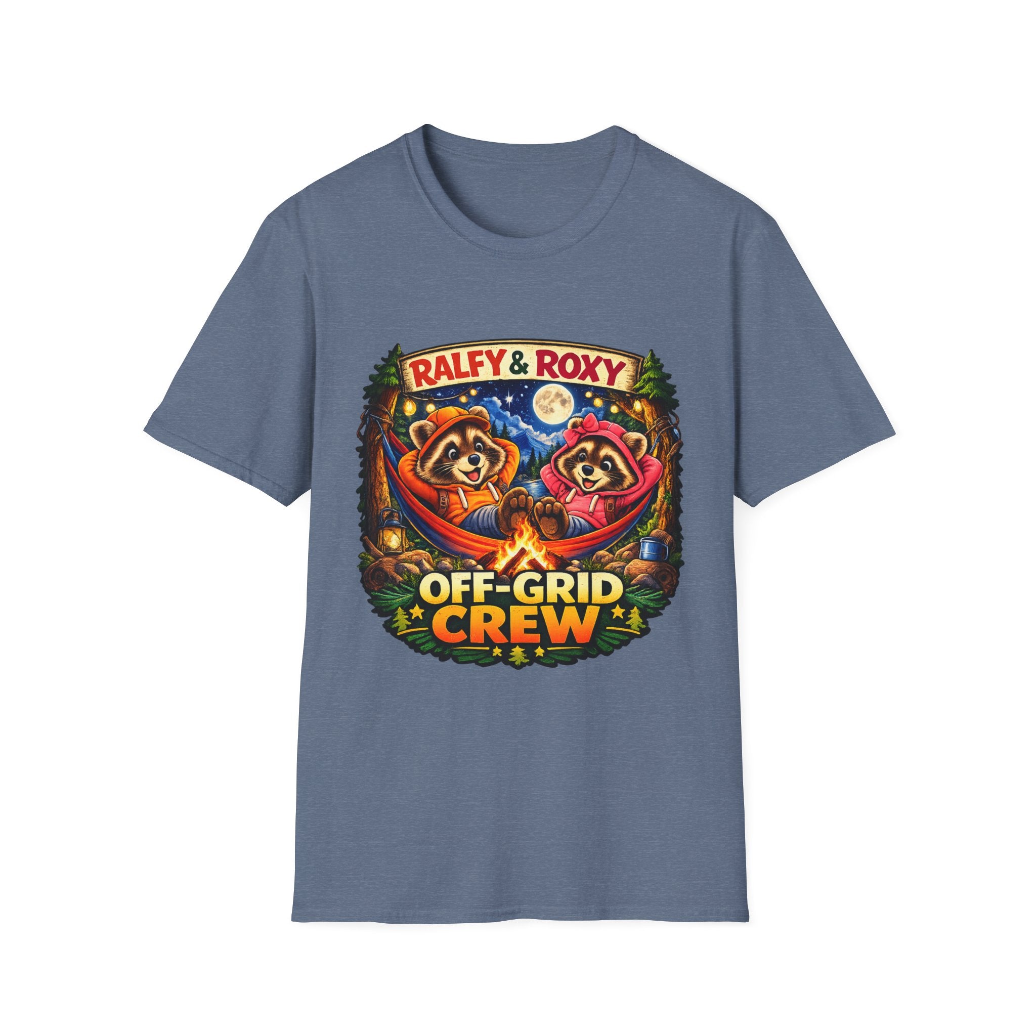 Ralfy and Roxy off Grid Crew T-Shirt