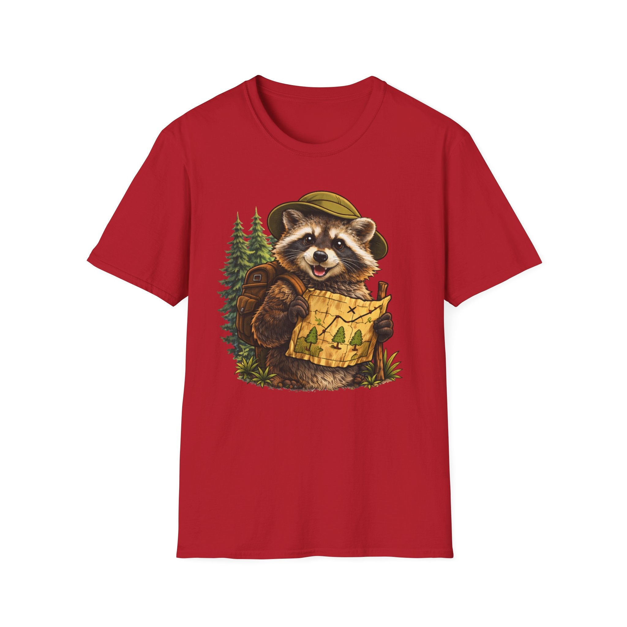 Raccoon _Hiking T-Shirt
