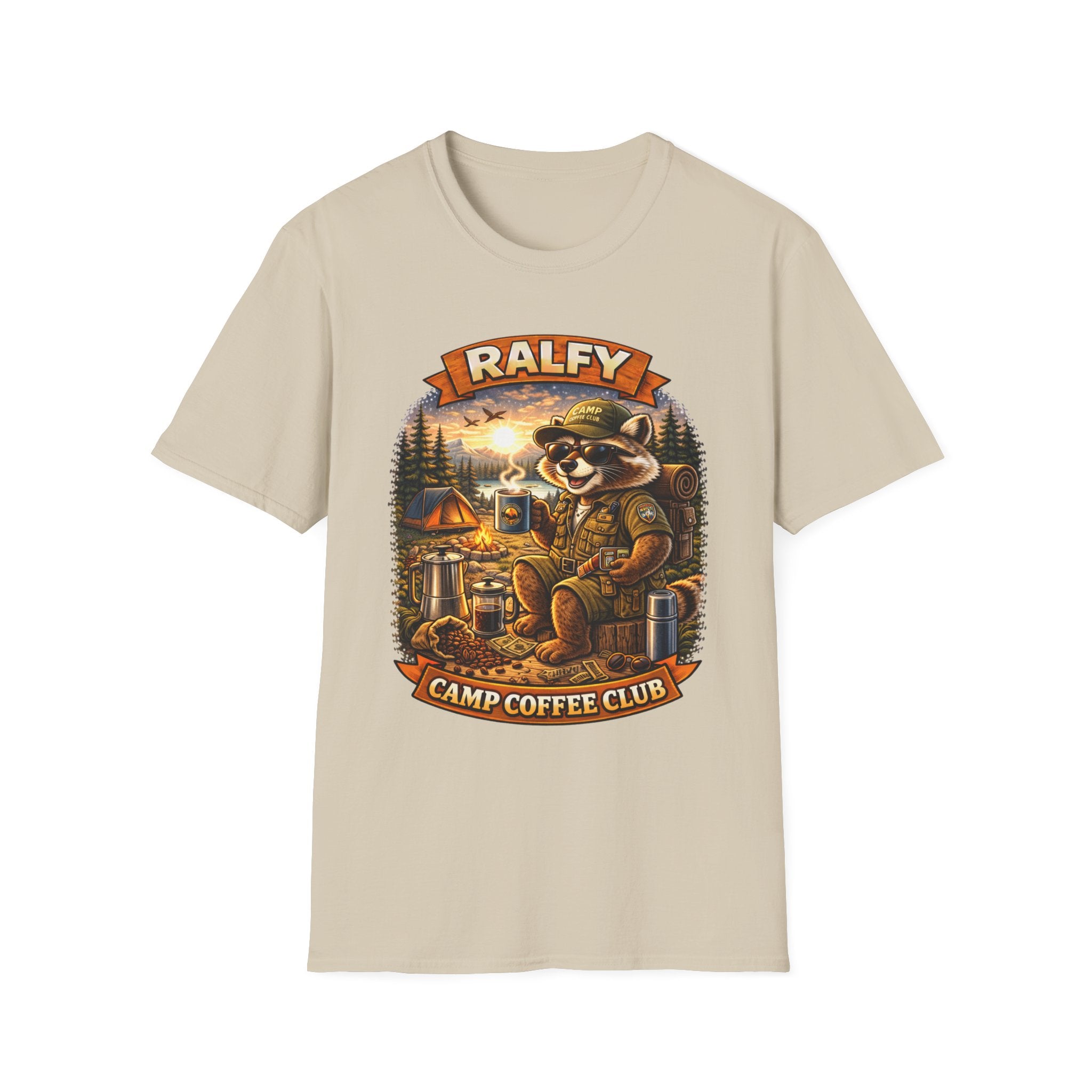 Ralfy Camp Coffee Club CraZee T-Shirt