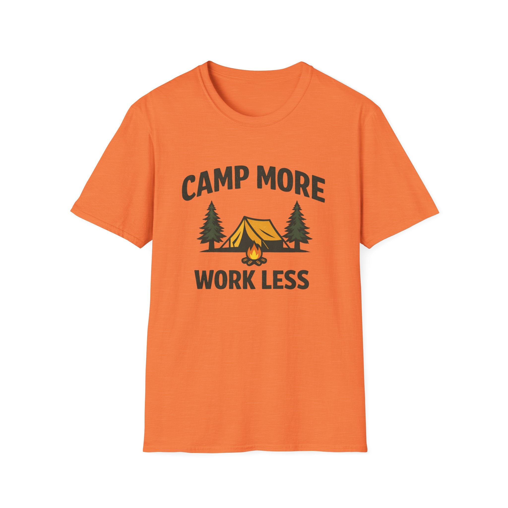 Camp More Work Less T-Shirt