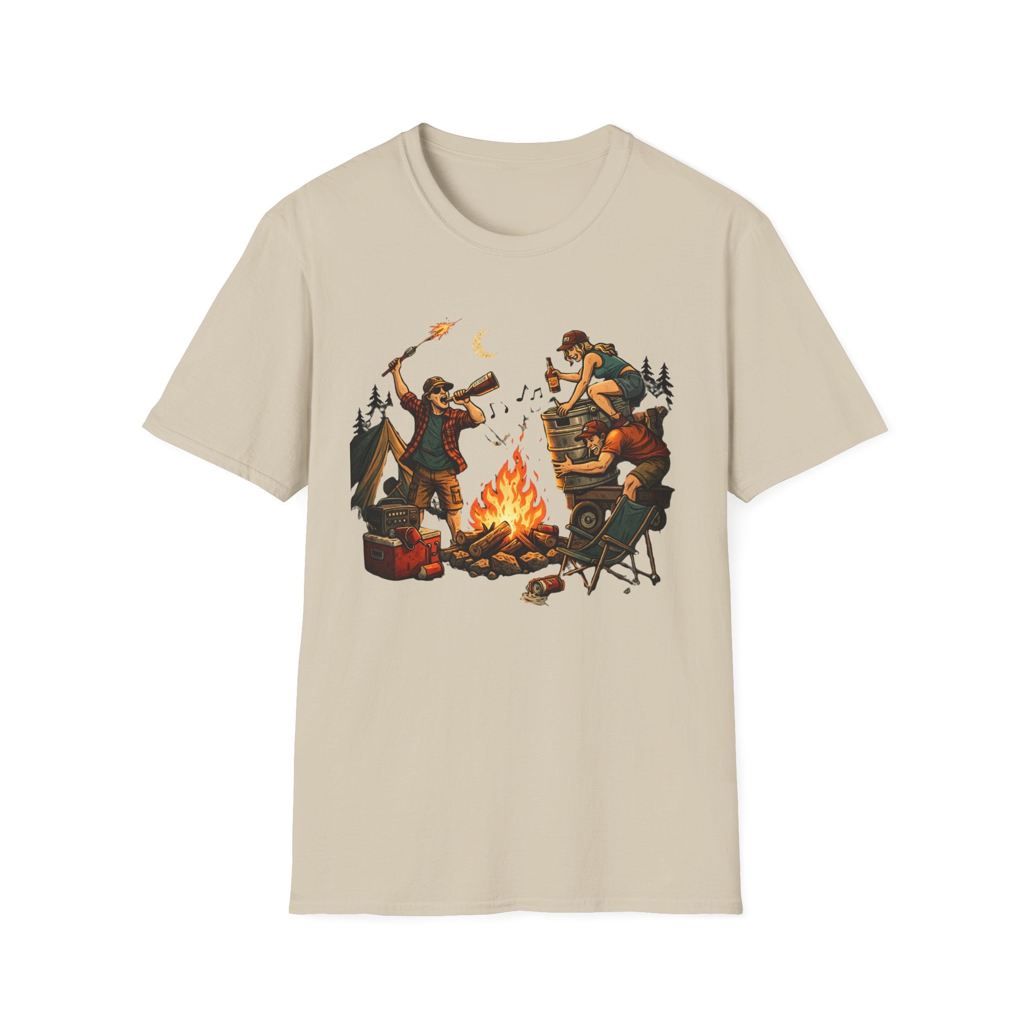 Camp Fire Party T-Shirt