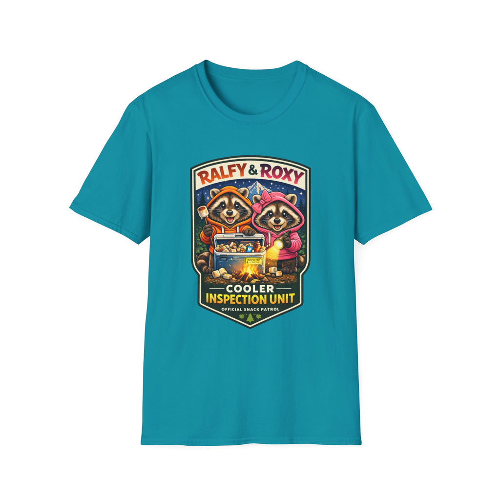 Ralfy and Roxy Cooler Inspection Unit T-Shirt