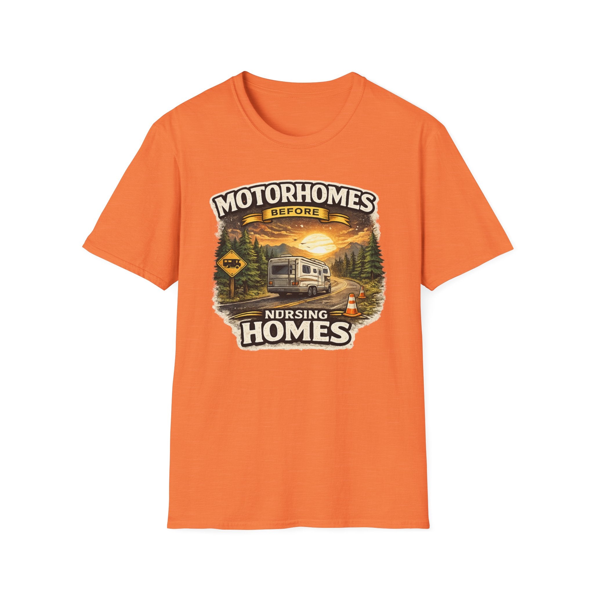 Motor Home Before Retirement Home T-Shirt