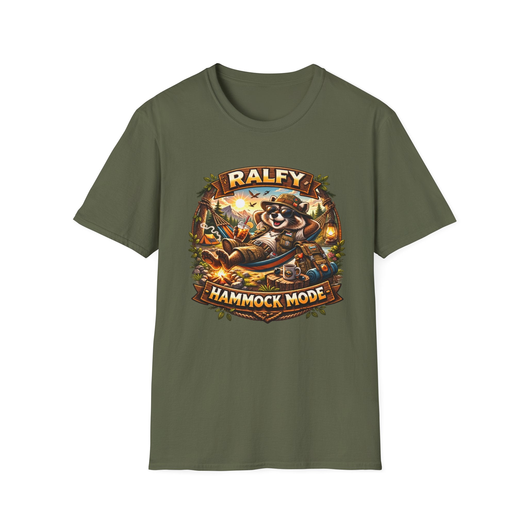 Ralfy Hammock Mode T-Shirt