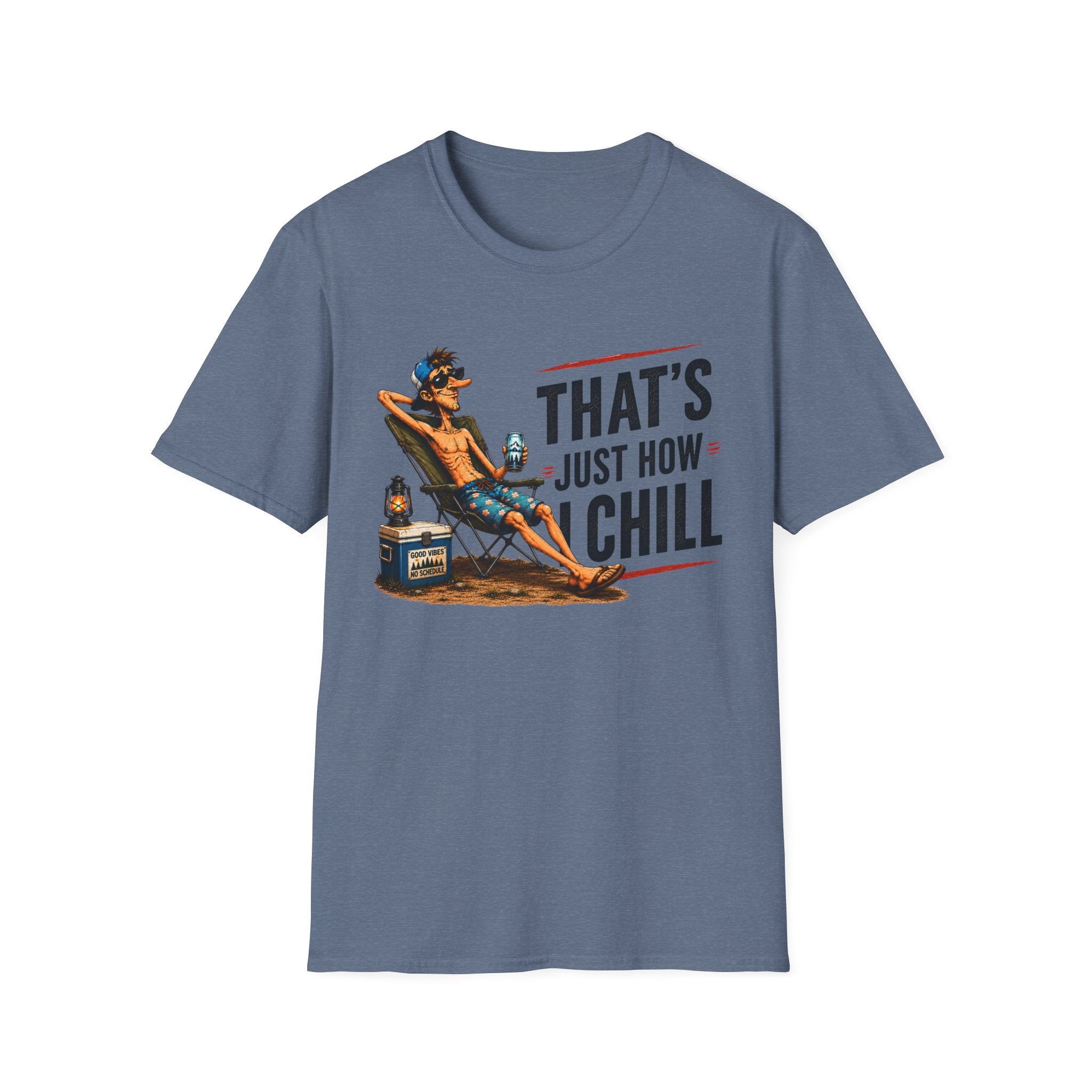 That’s Just How I Chill T-Shirt — Relaxed Beach Vibe Graphic Tee