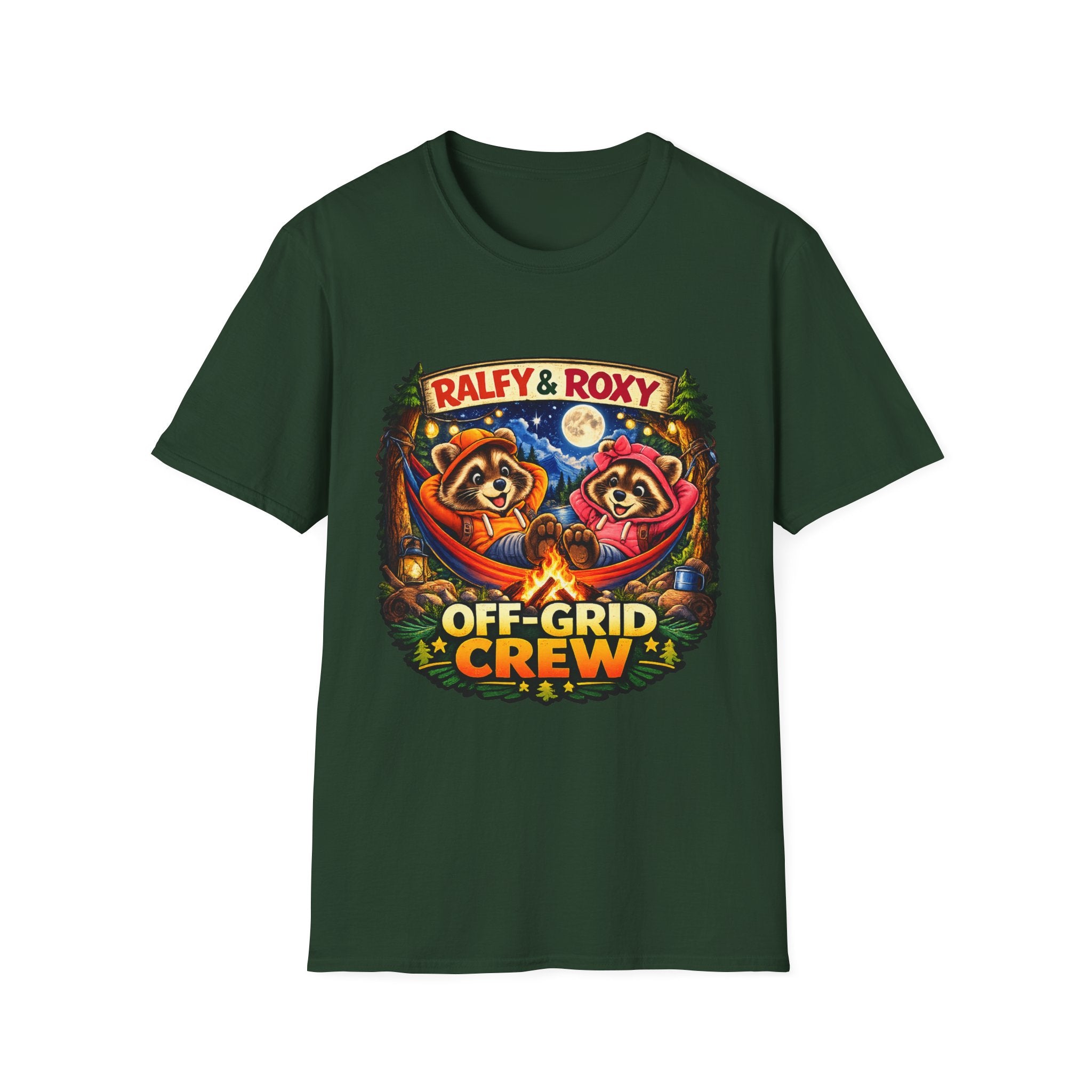 Ralfy and Roxy off Grid Crew T-Shirt